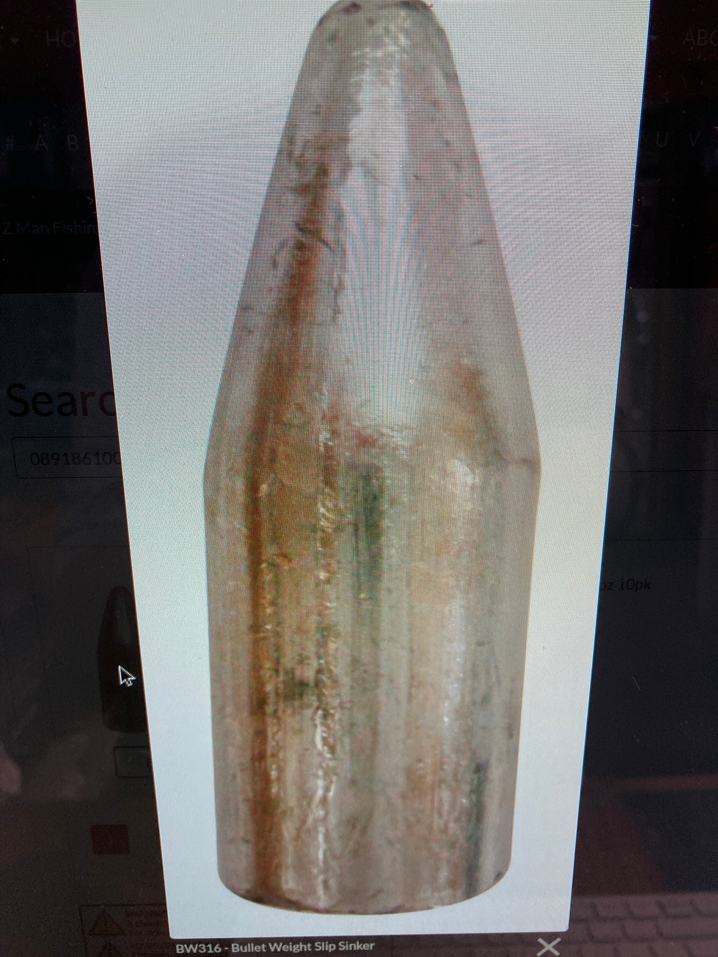 Bullet Weight Slip Sinker 3/16 oz.