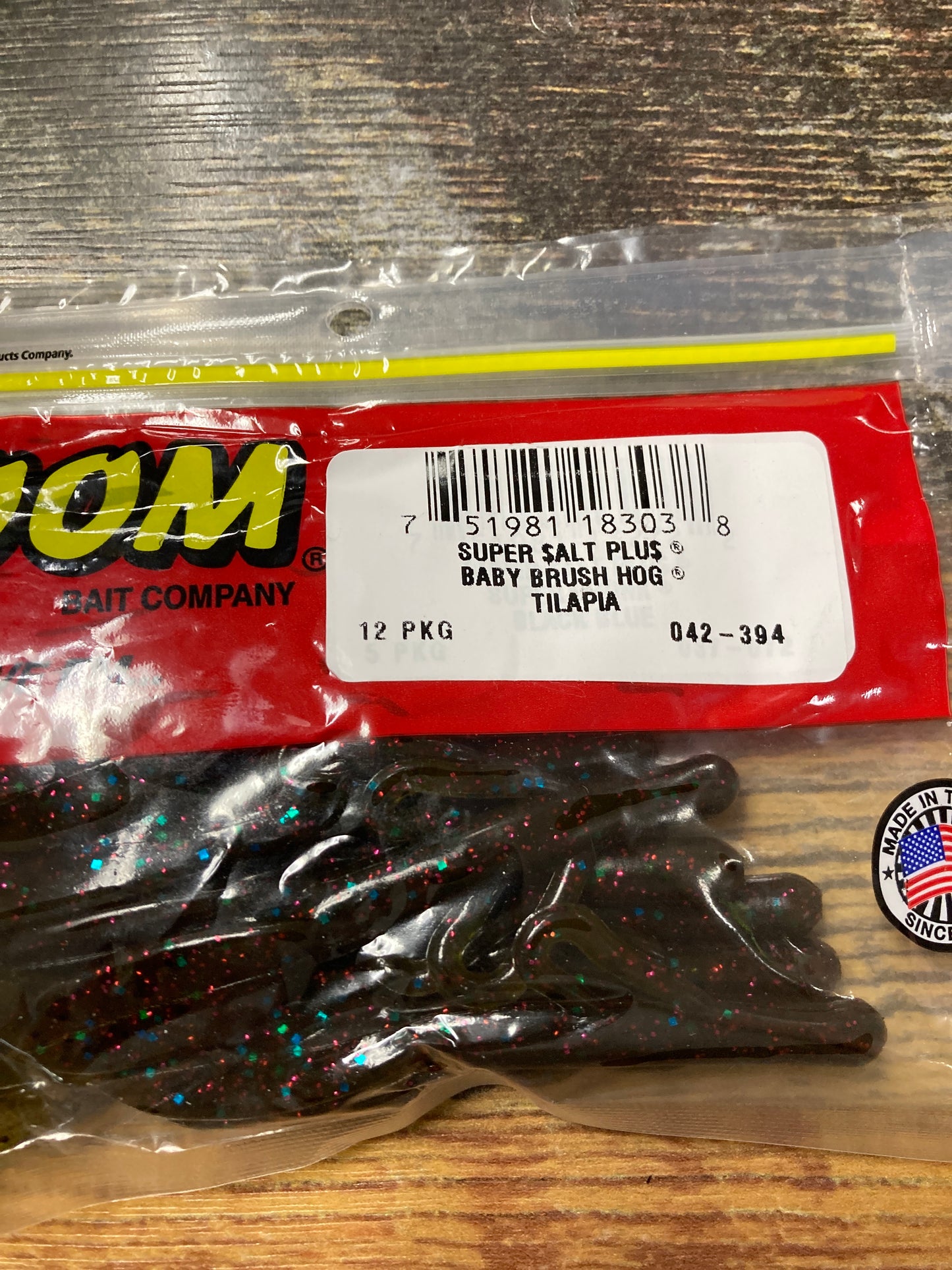 Zoom Baby Brush Hog 4” Tilapia