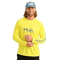 HUK LS Crew Yellow XXL
