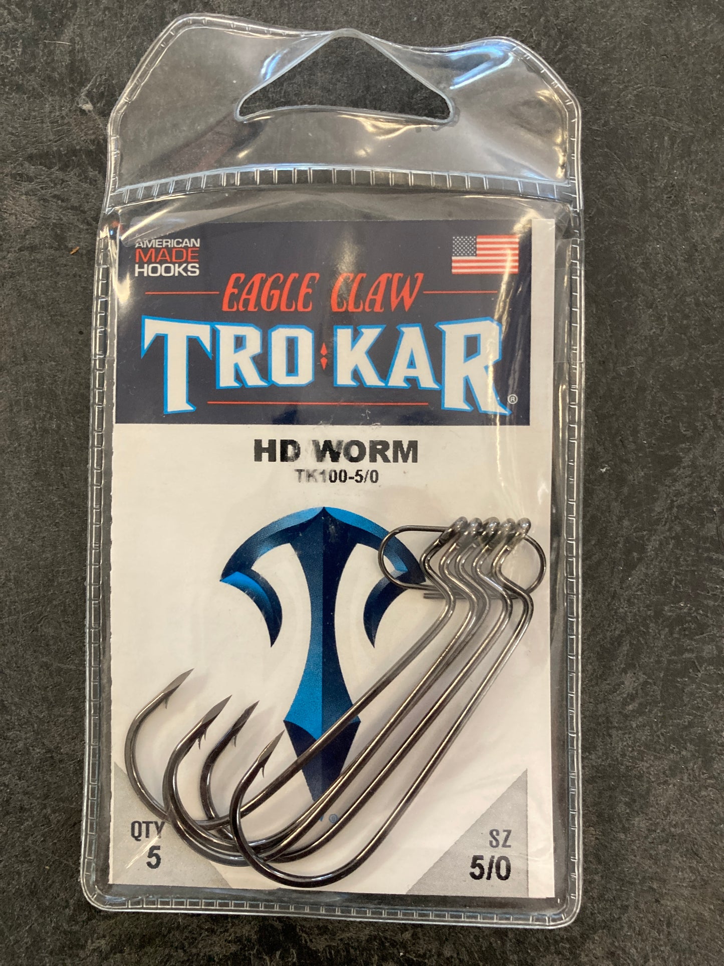 Eagle Claw Tro Kar HD Worm 5/0