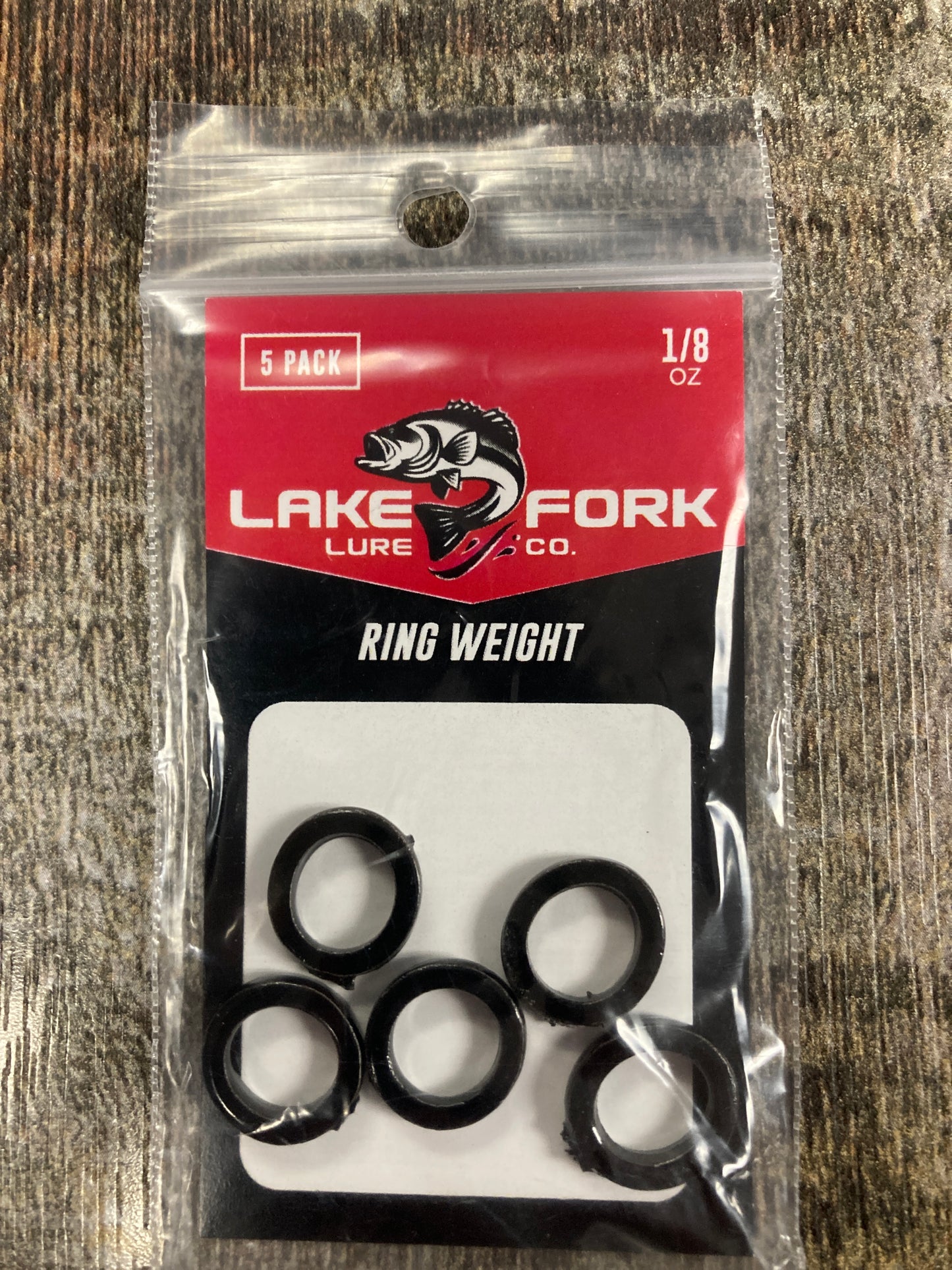 LFL Ring Weight 1/8 oz. Black