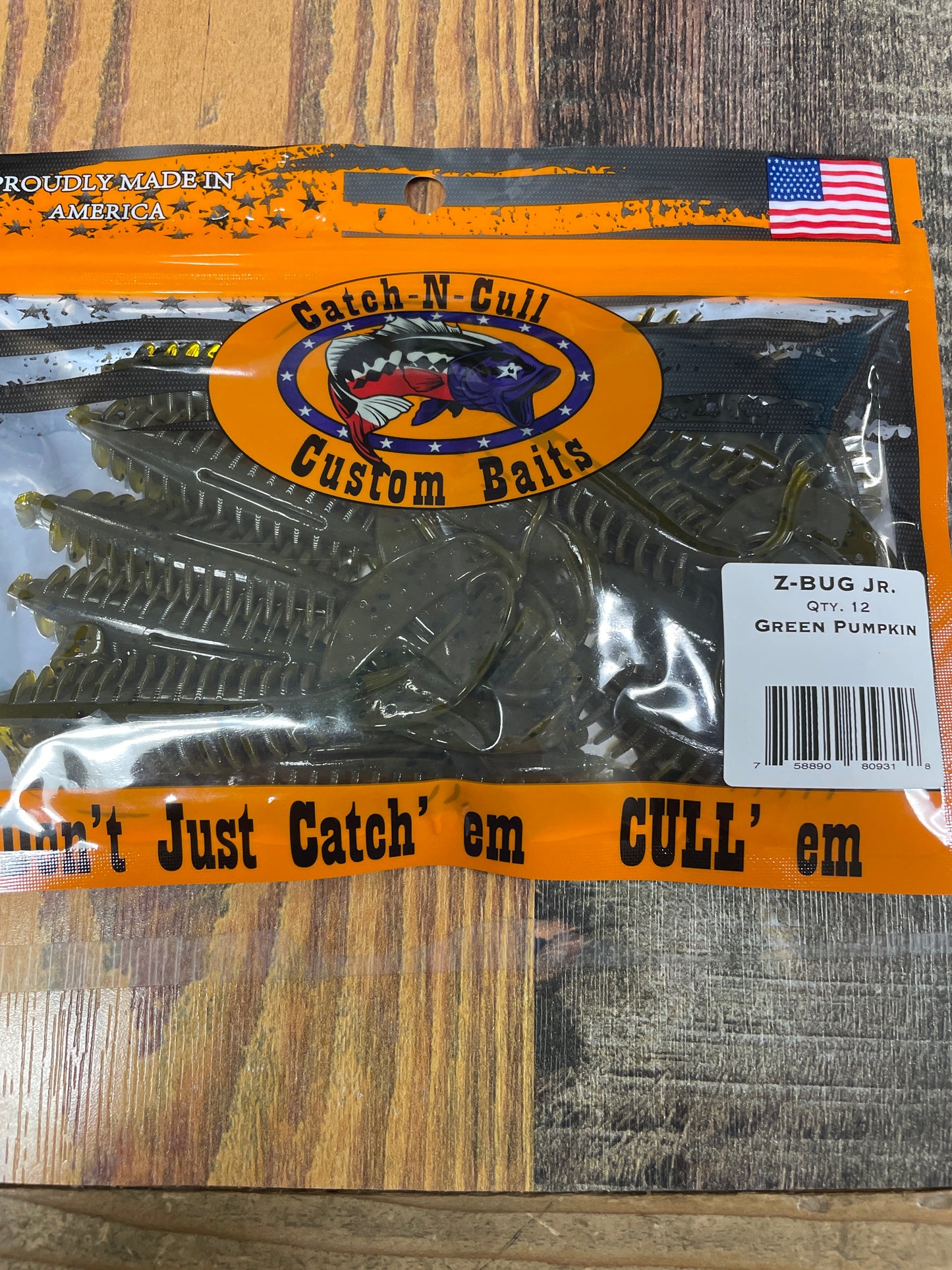 Catch-N-Cull Z-Bug Jr Green Pumpkin