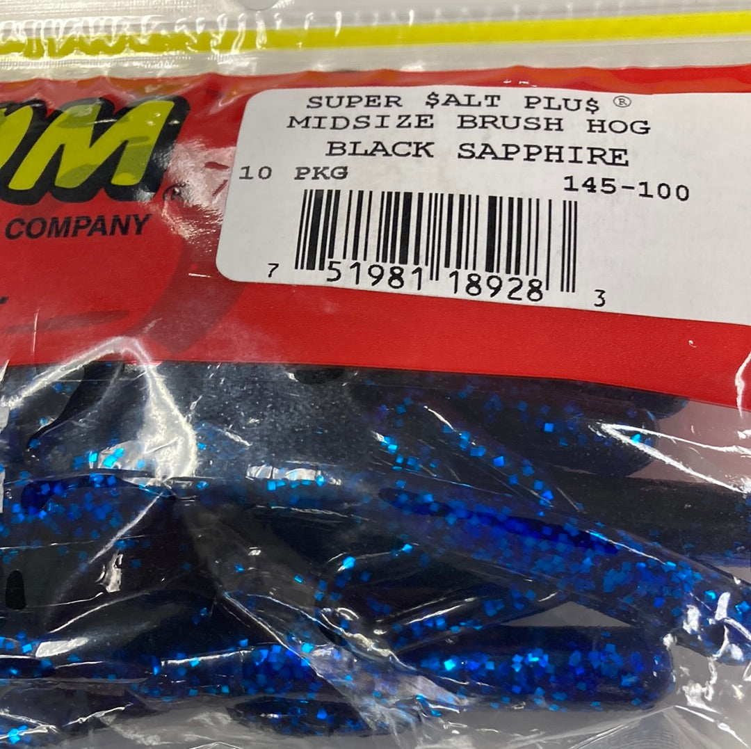 Zoom Midsize Brush Hog - Black Sapphire