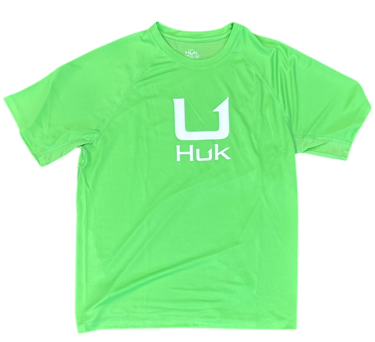 HUK Icon SS Crew Green Large