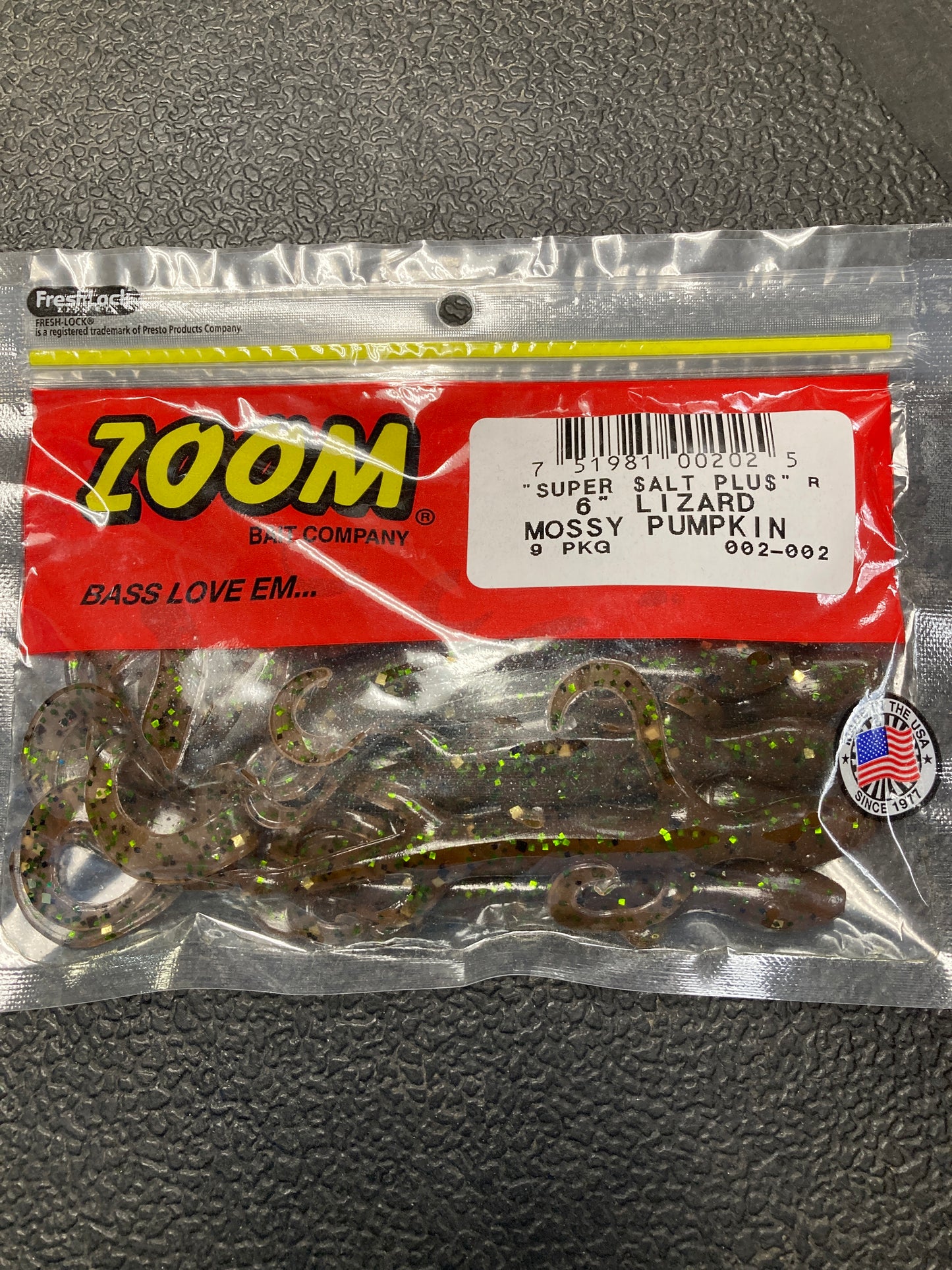 Zoom 6” Lizard - Mossy Pumpkin