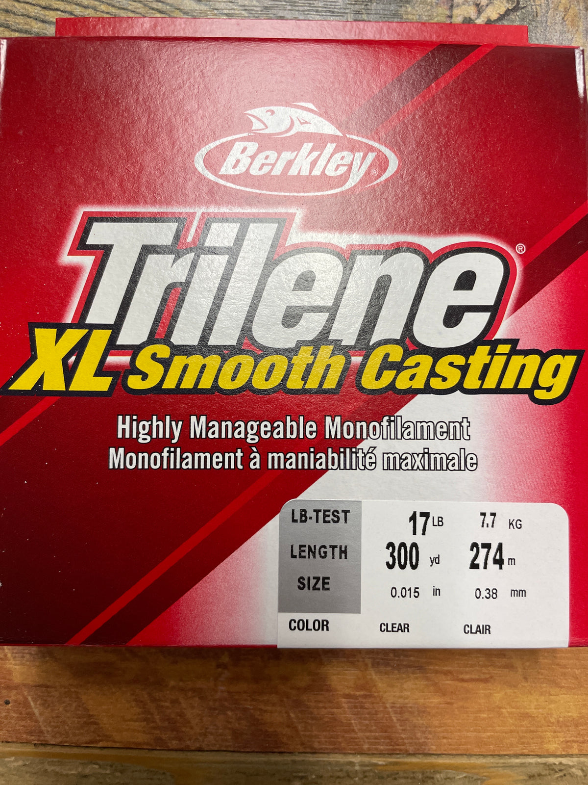 Berkley Trilene XL Mono Smooth Cast 17 lb. 300 yd Clear