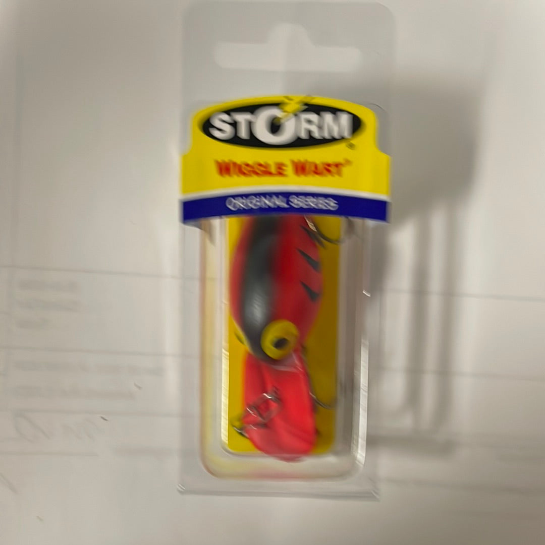 Storm Wiggle Wart V90 Fire Red/Black