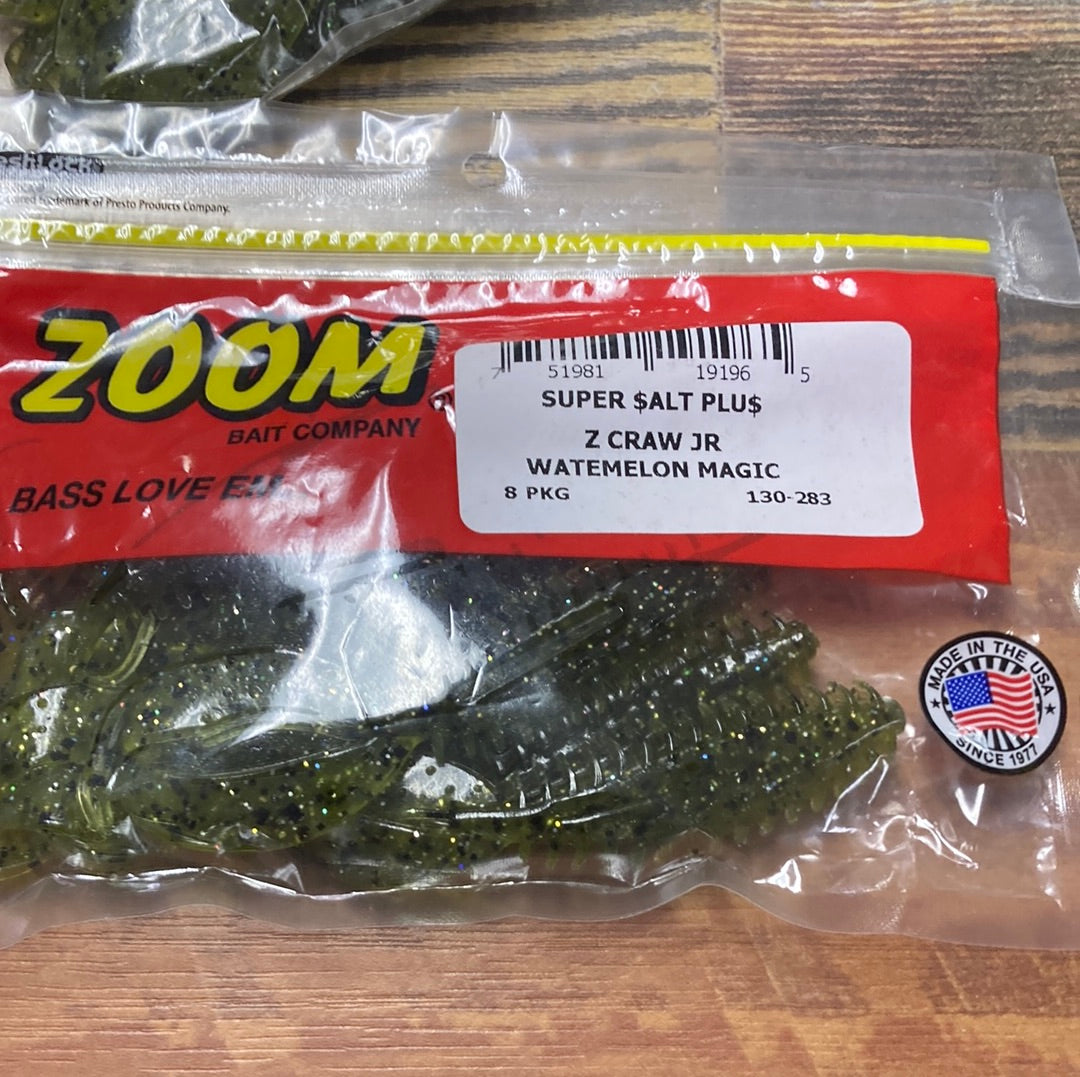 Zoom Z Craw Jr. - Watermelon Magic