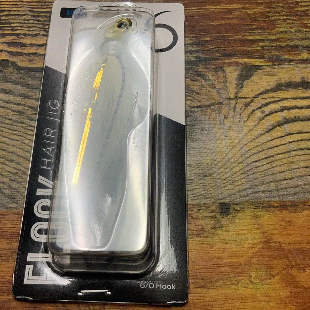 6th Sense Flock Hair Jig 5/8 oz. Gizzard Shad