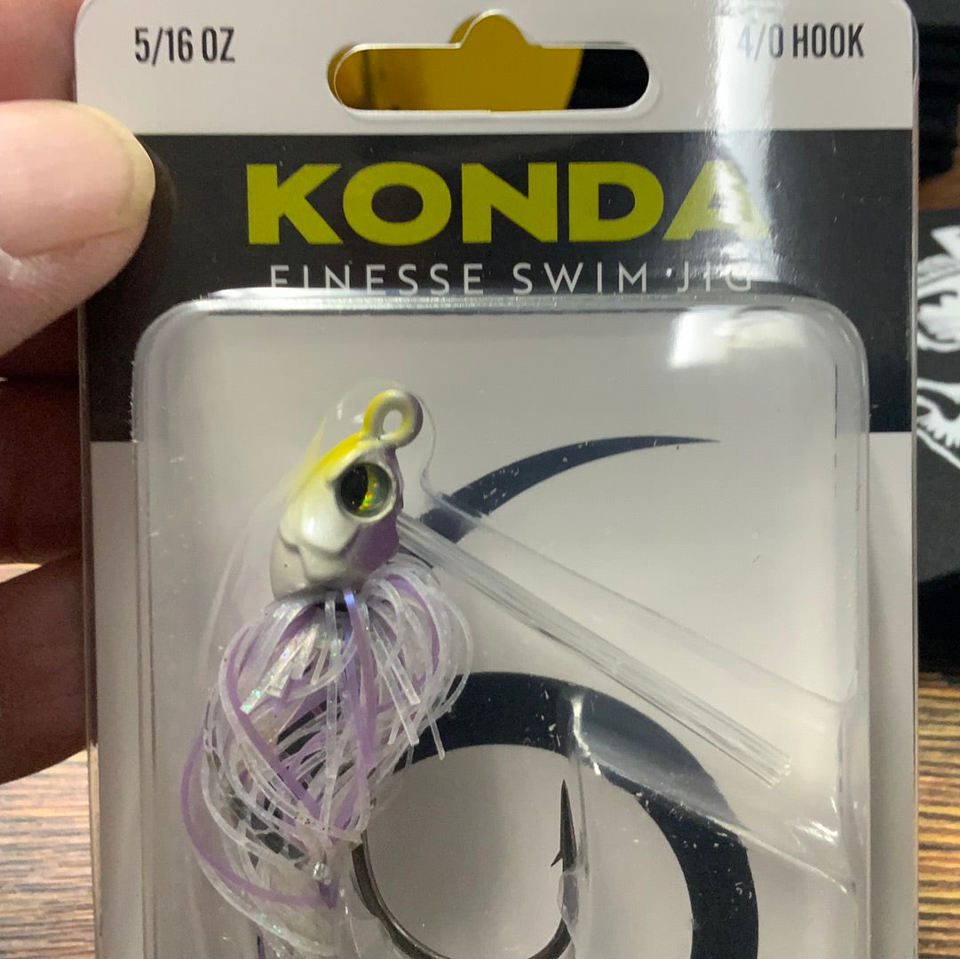 KONDA Finesse Swim Jig 5/16 oz.4/0 Lavender Shad