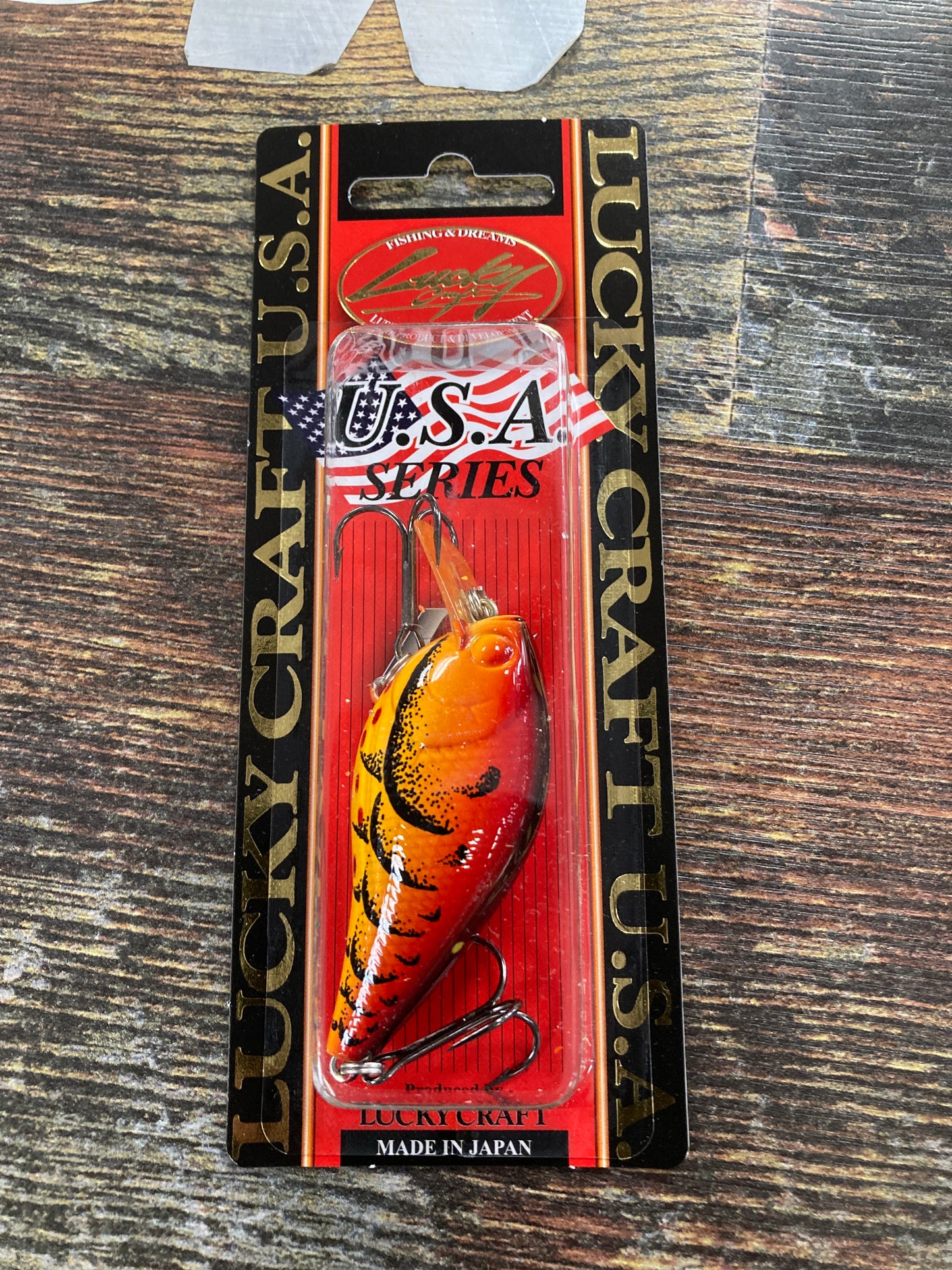 LC 1.5 1/2 OZ DELTA CRAZY RED CRAW