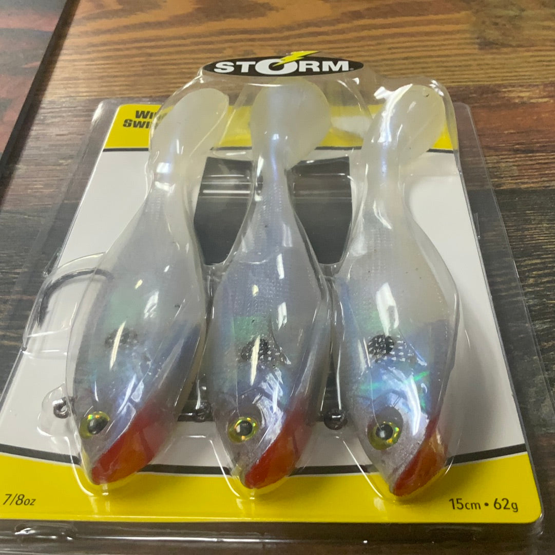 Storm Wildeye Swim Shad 7/8 oz. 6" Pearl