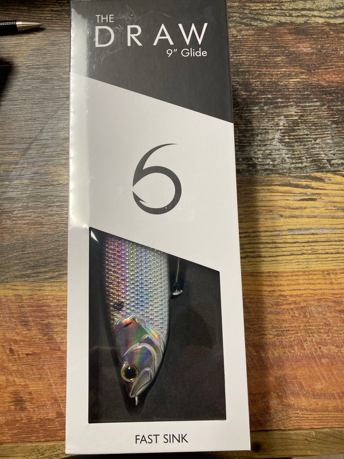 6th Sense Draw 9” Fast Sink - Live Gizzard Shad