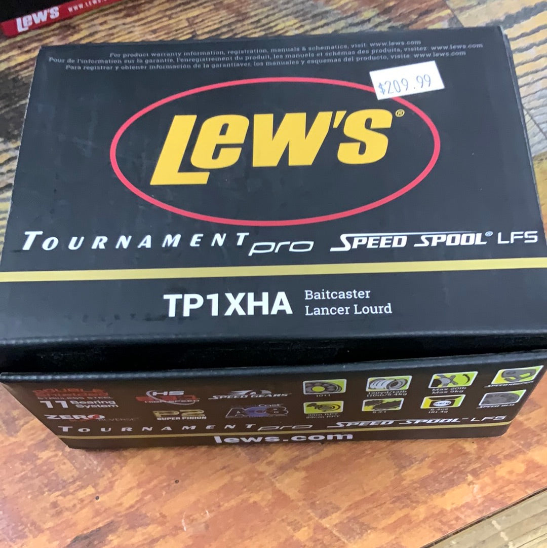 Lew's TP1XHA RH Speed Spool RH 8:3:1