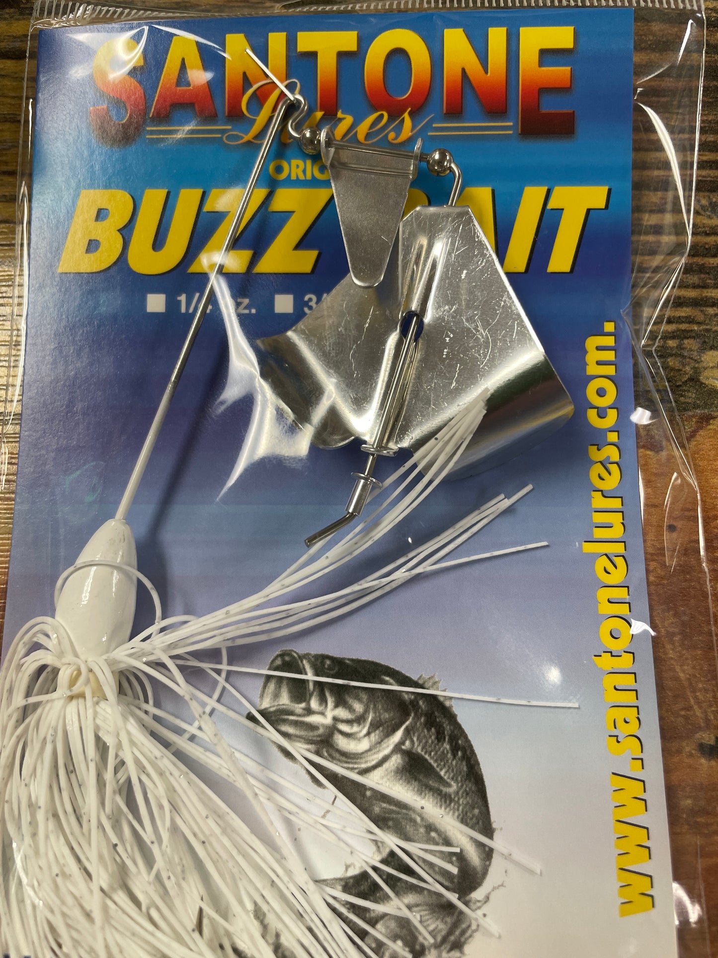 Santone Buzz Bait 1/2 oz. White