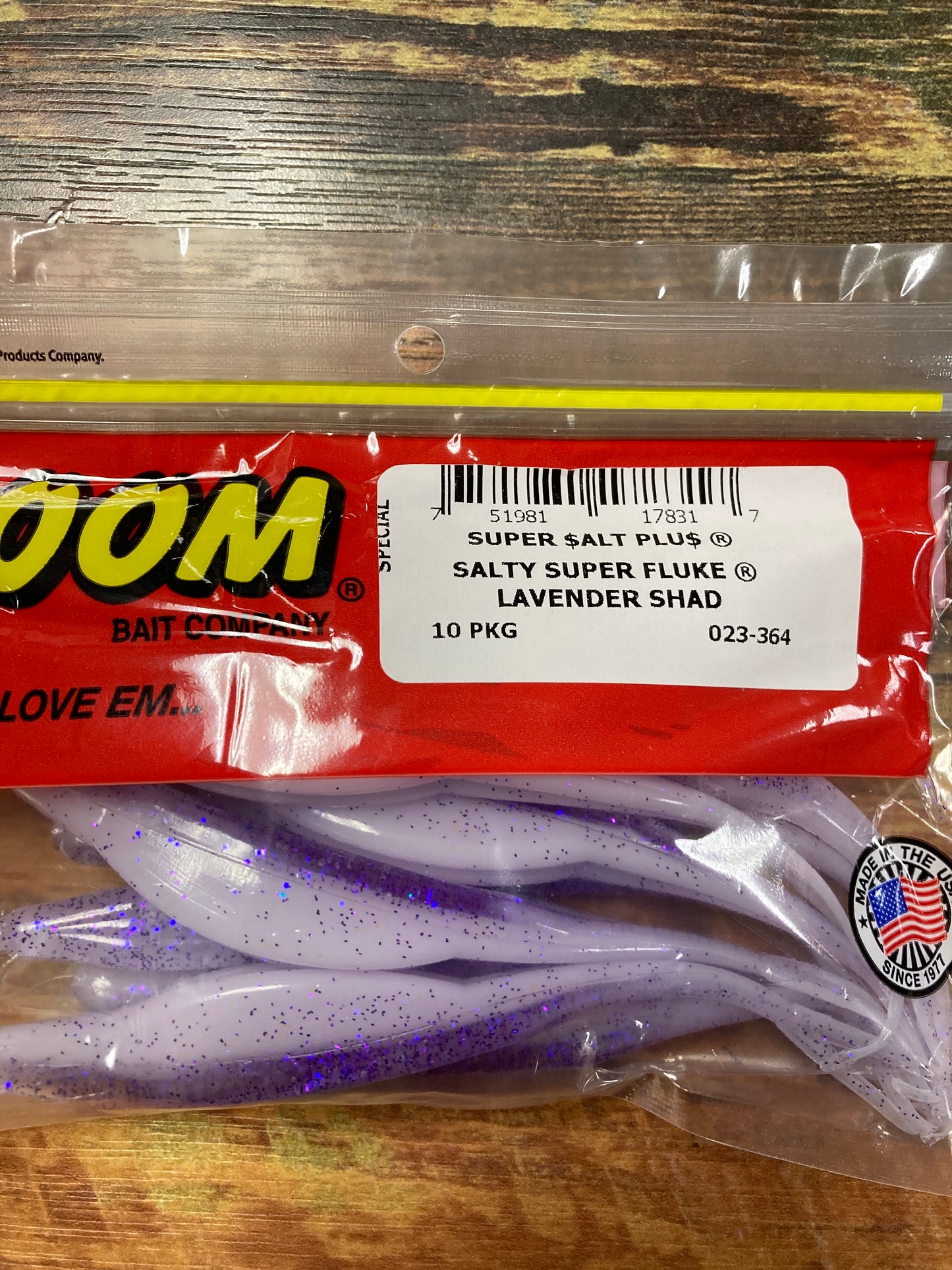 Zoom Super Fluke 5" Lavender Shad