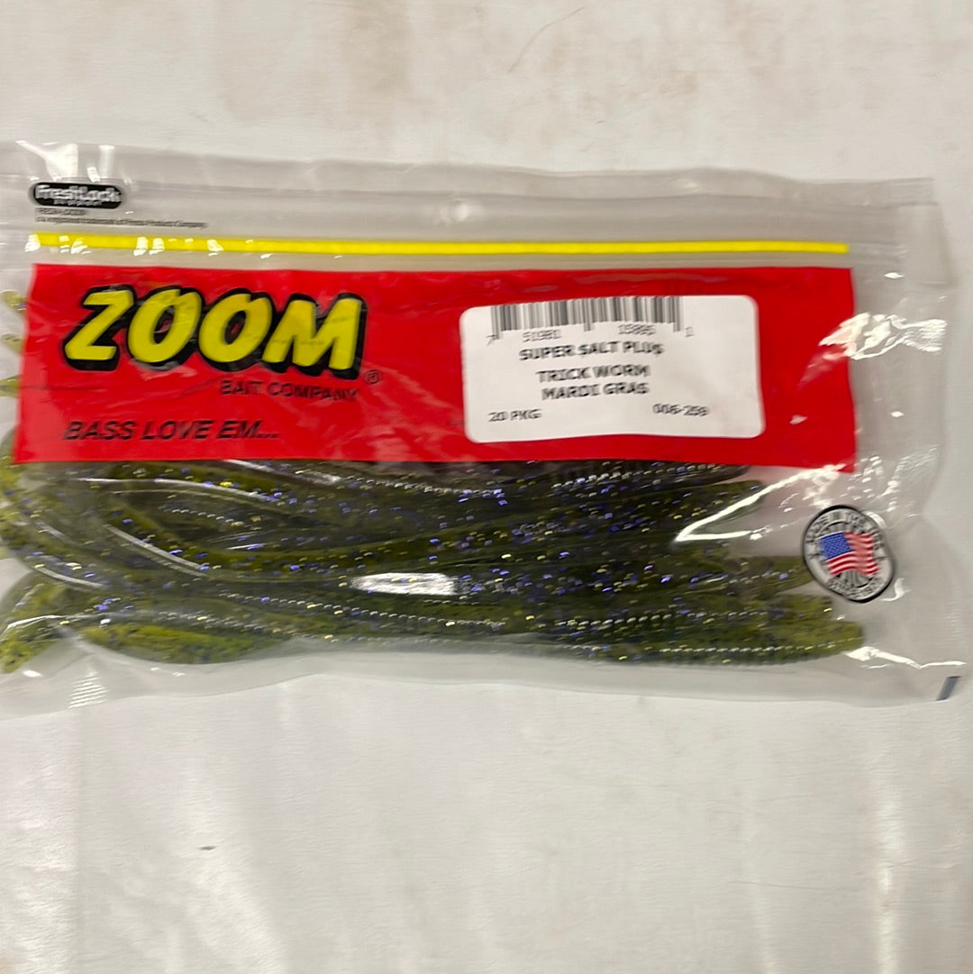 Zoom Trick Worm - Mardis Gras