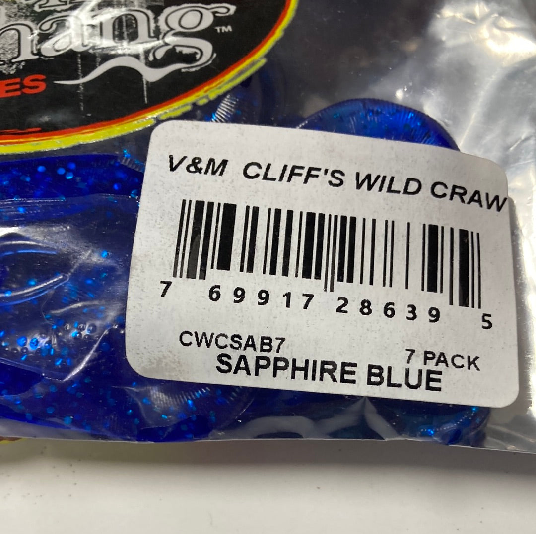 V&M Cliffs Wild Craw - Sapphire blue