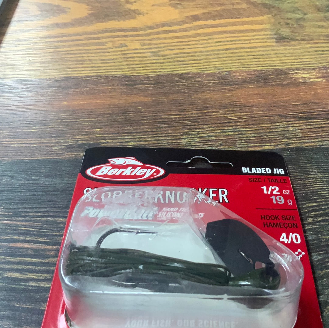 Berkley Slobberknocker 1/2 oz. Green Pumpkin