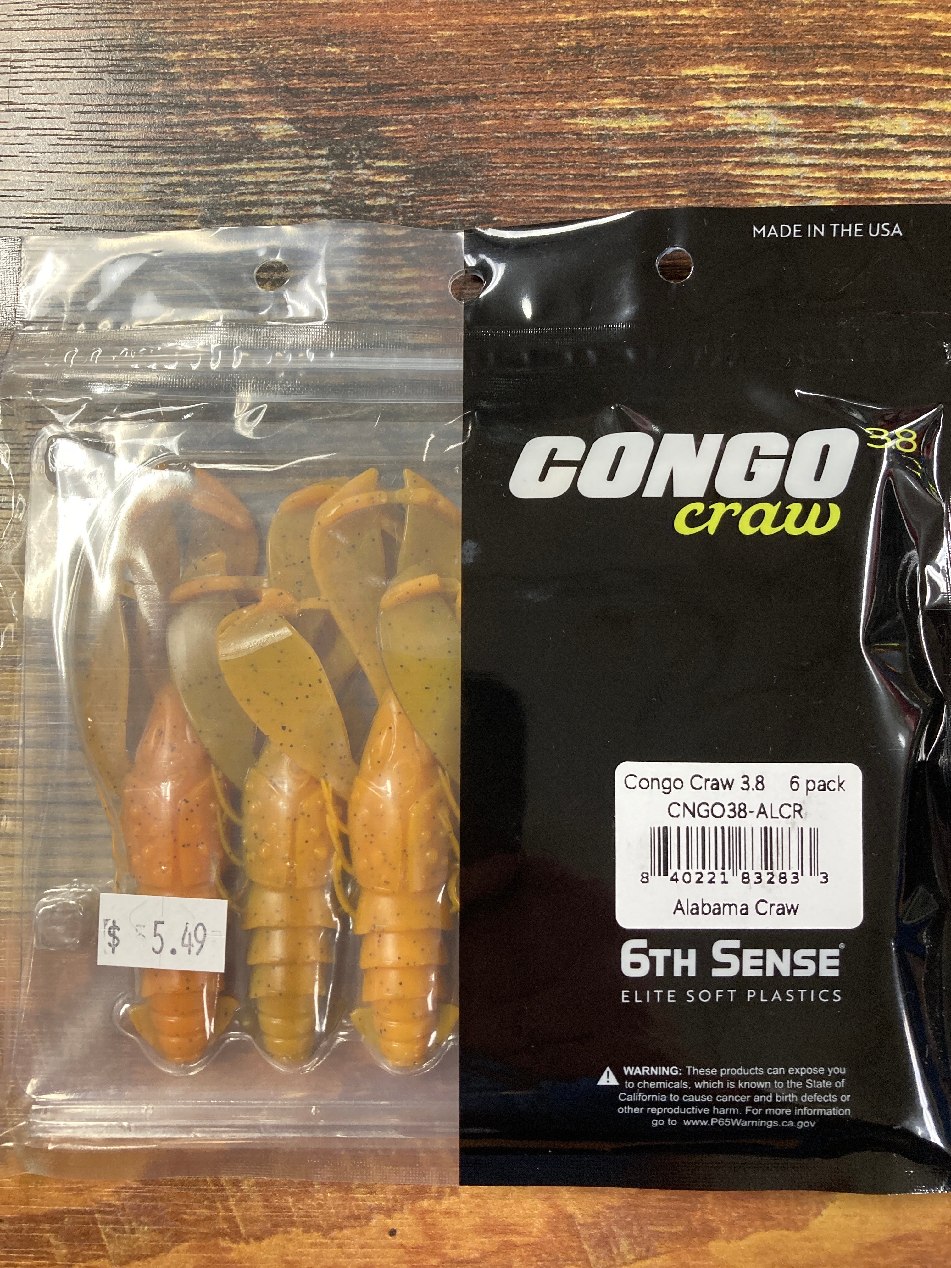 6th sense Congo Craw 3.8”. Alabama Craw Lake Fork Resort