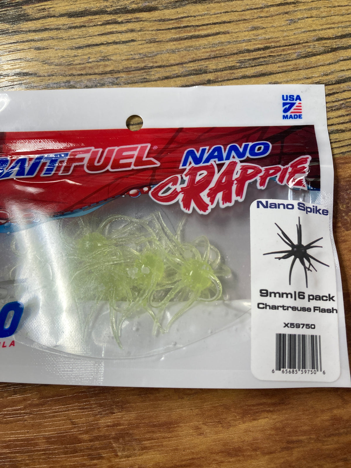 Bait Fuel Nano Crappie Chart Flash