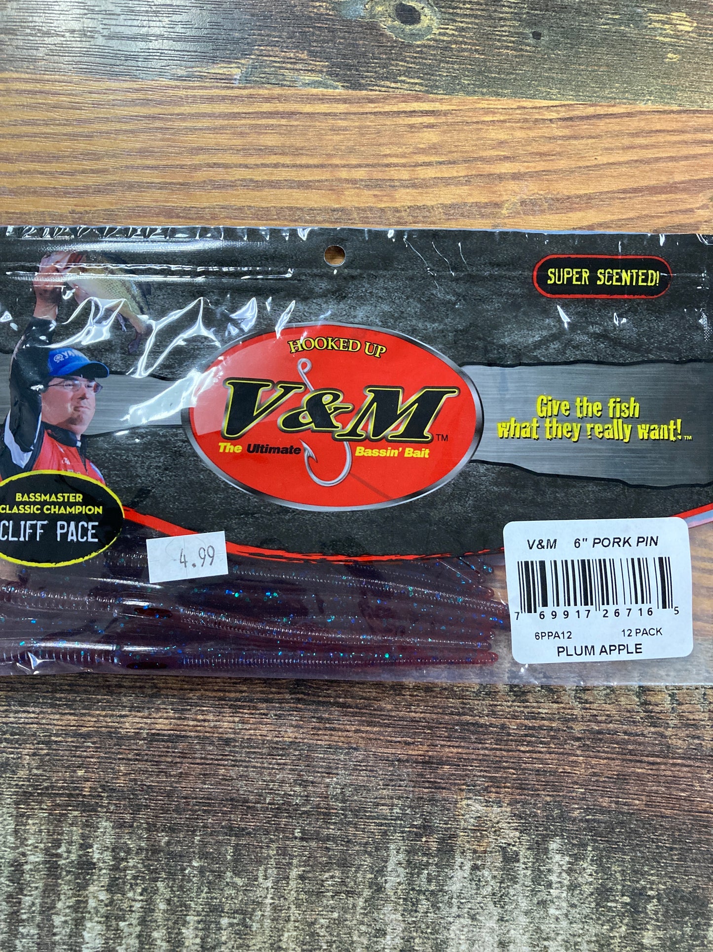 V&M Pork Pin 6" Plum Apple