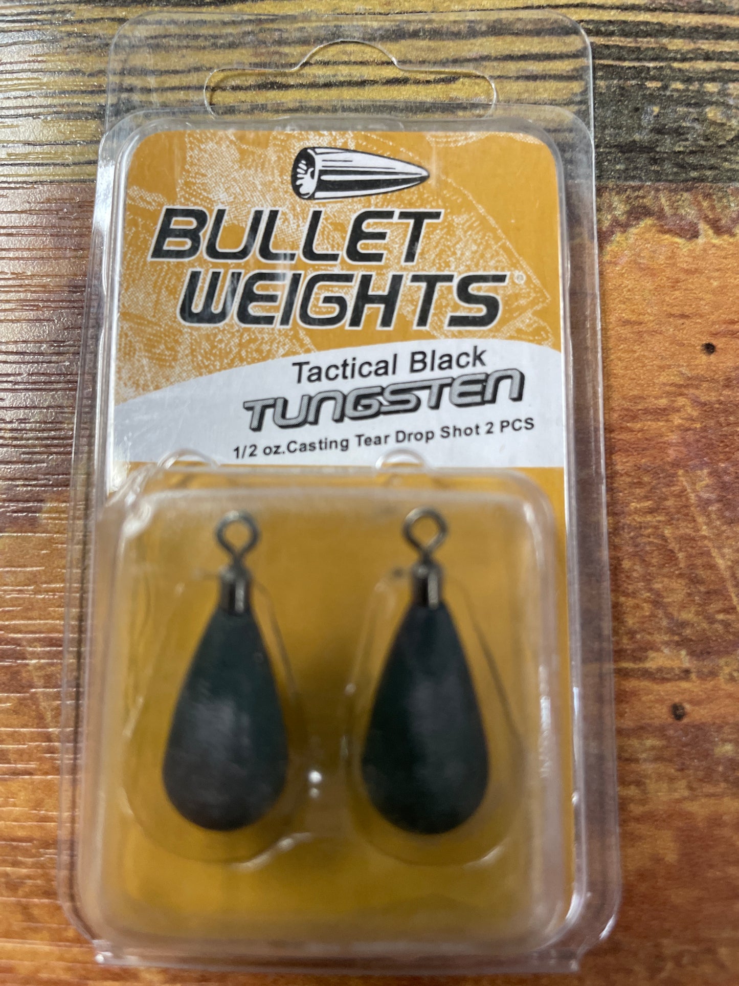 Bullet Weights Tungsten Tactical Black 1/2oz