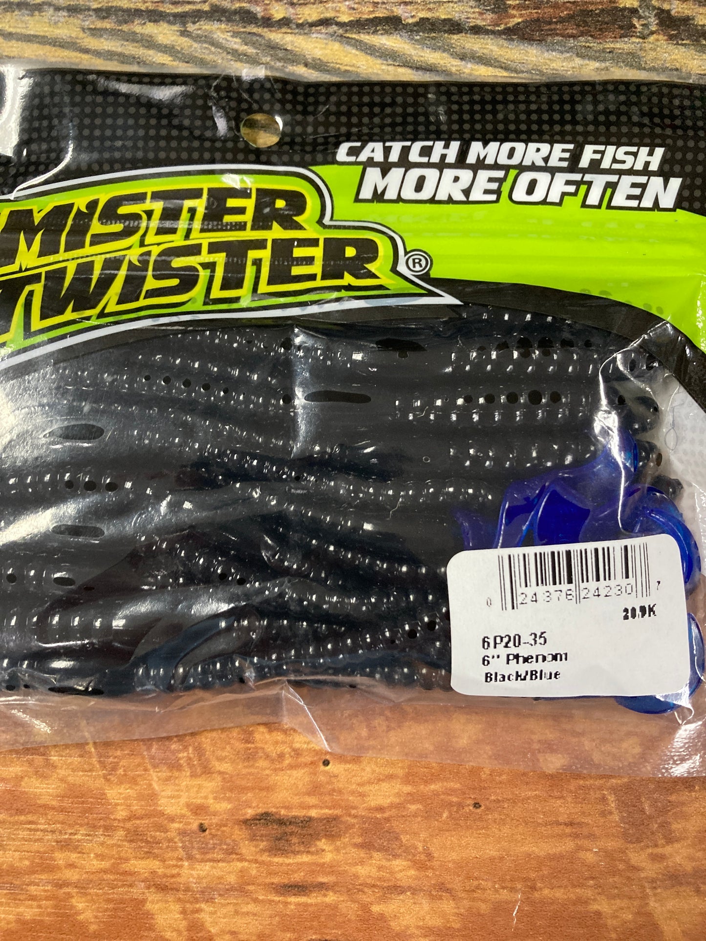 Mister Twister Phenom 6” Black/Blue