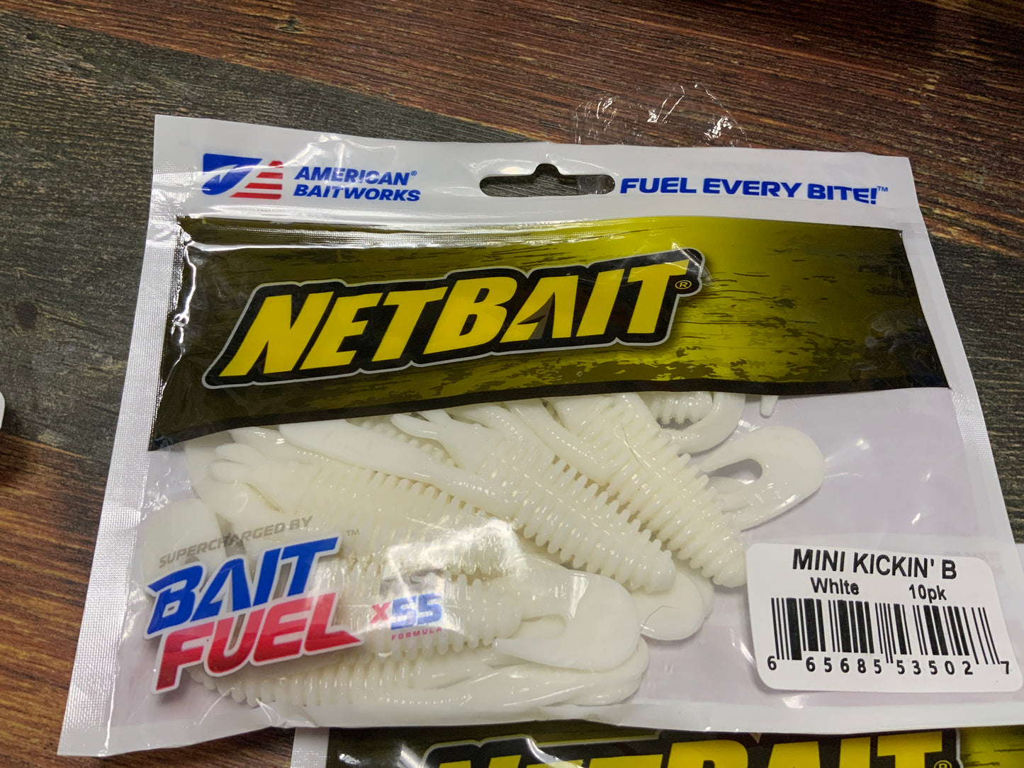 Baitfuel Mini Kickin 3.5" White