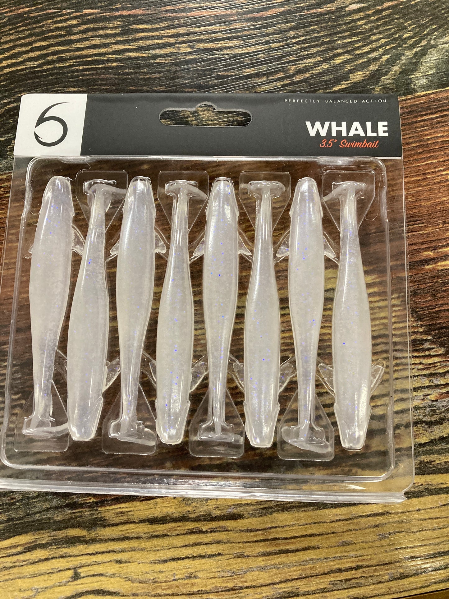 6th Sense Whale 3.5" Ghost Ice Minnow