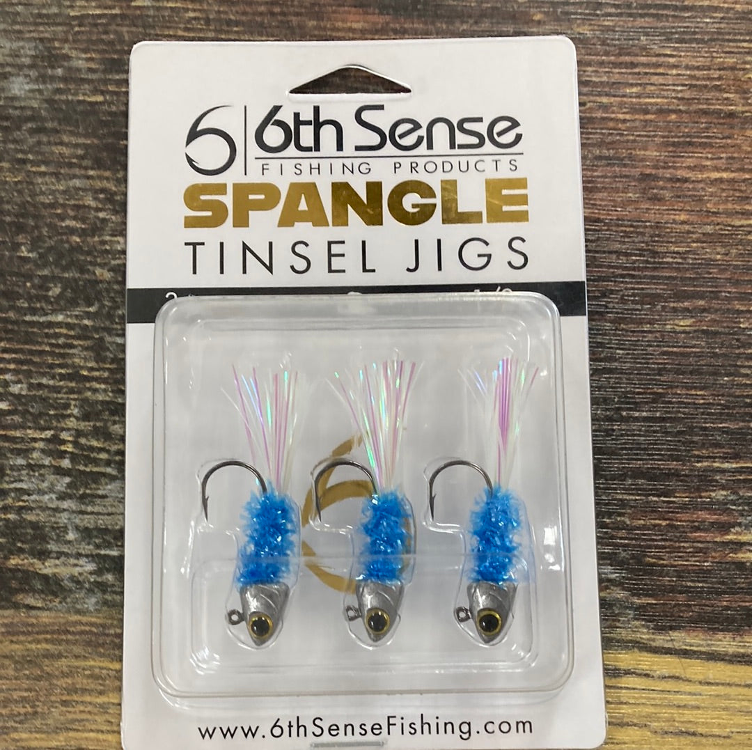 6th Sense Spangle Jigs 1/8 oz. Royal Minnow