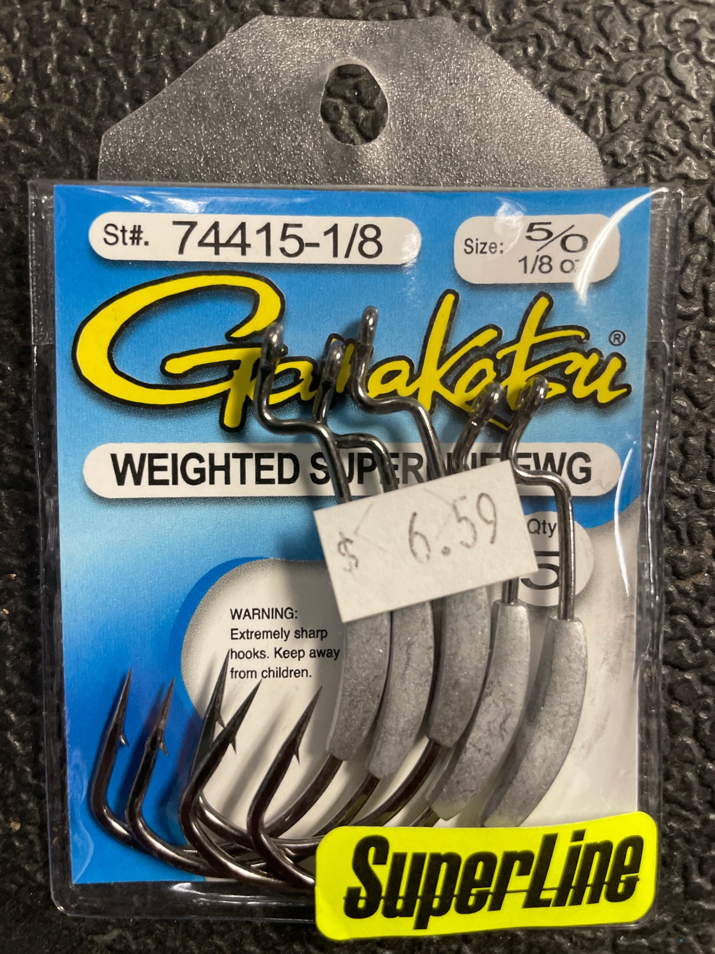 Gamakatsu Weighted Superline EWG 5/0