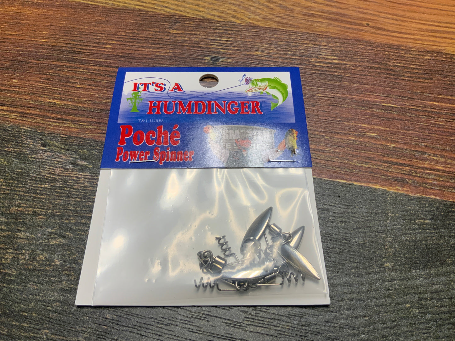 TJ Keith Poche Power Spinner #1 Nickel Spinner - Willow Blade