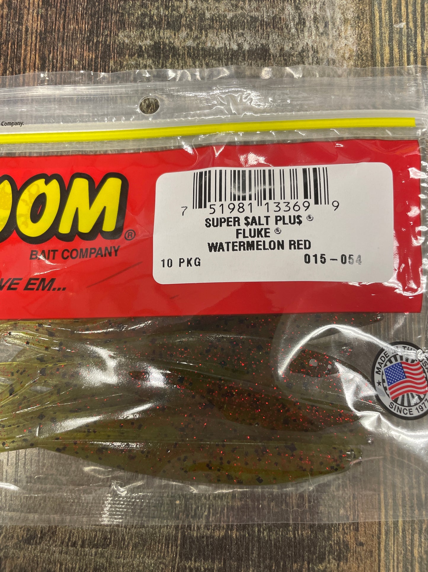 Zoom Fluke 4” Watermelon Red