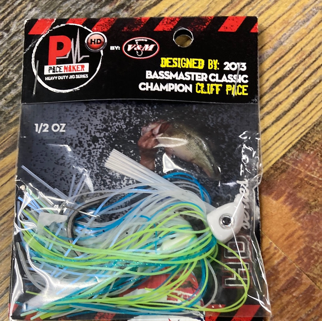 V&M HD Swim Jig 1/2 oz. Citrus