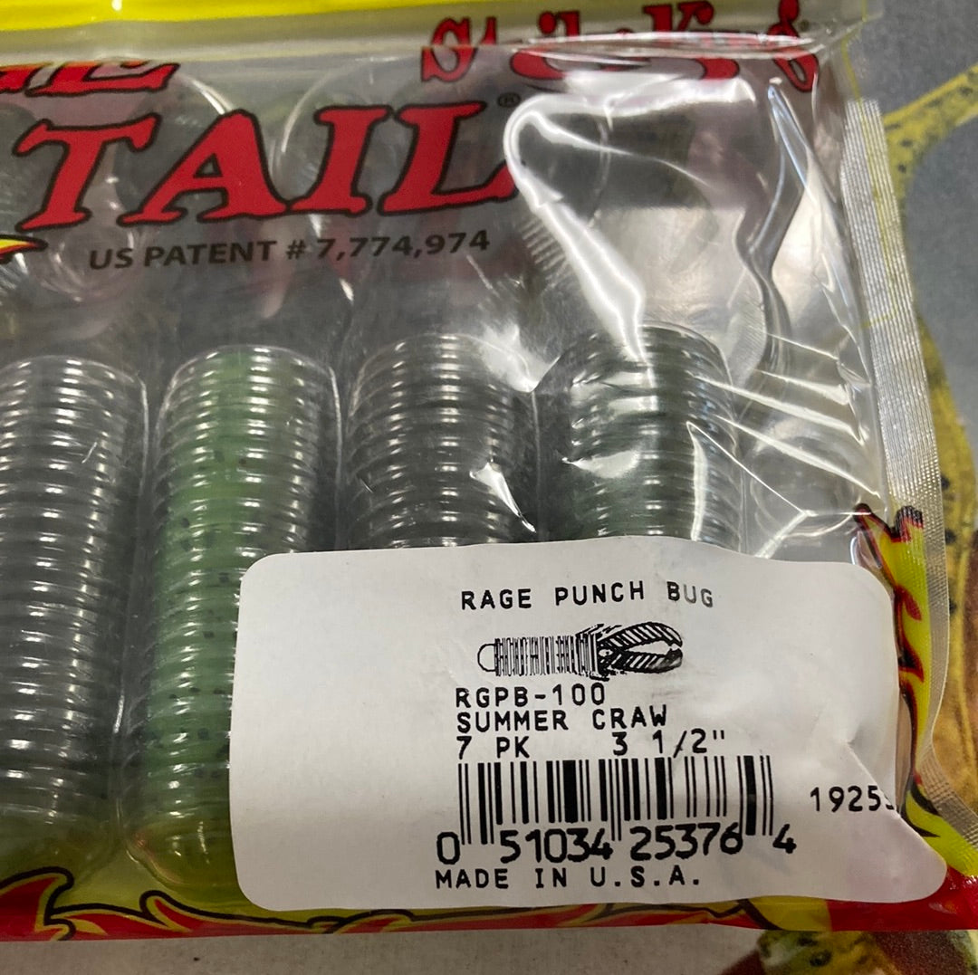 Strike King Rage Tail Punch Bug 3-1/2" Summer Craw