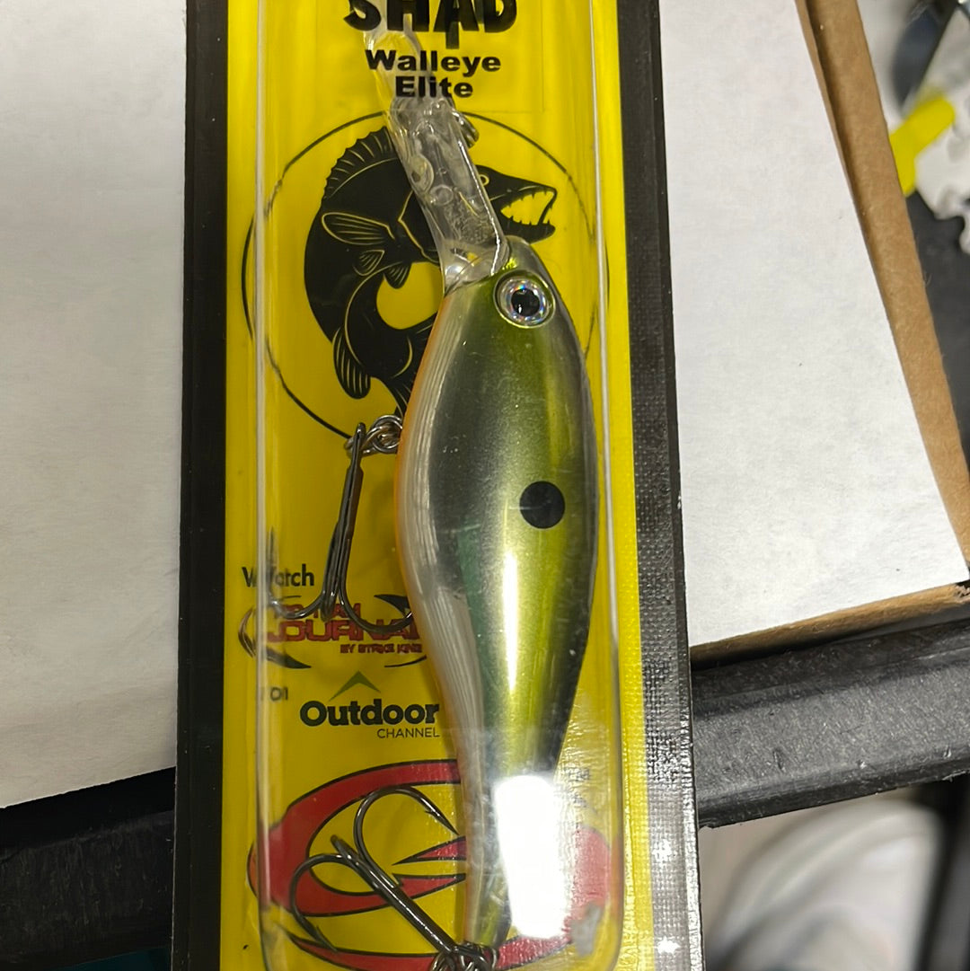 Strike King Walleye Elite Lucky Silver Tennessee Shad
