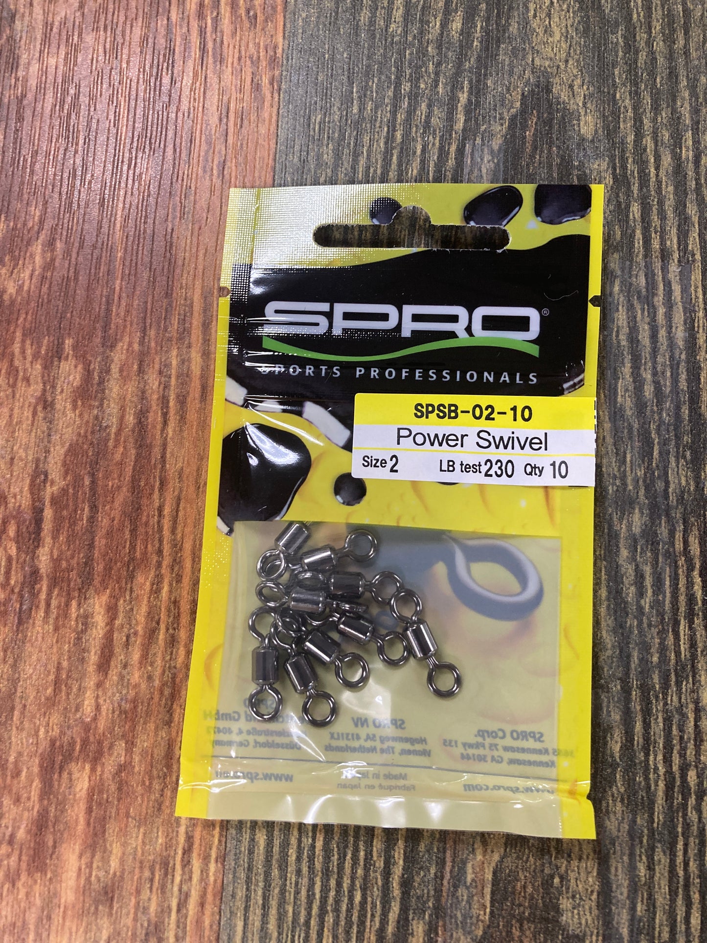 Spro Power Swivel Size 2 Black