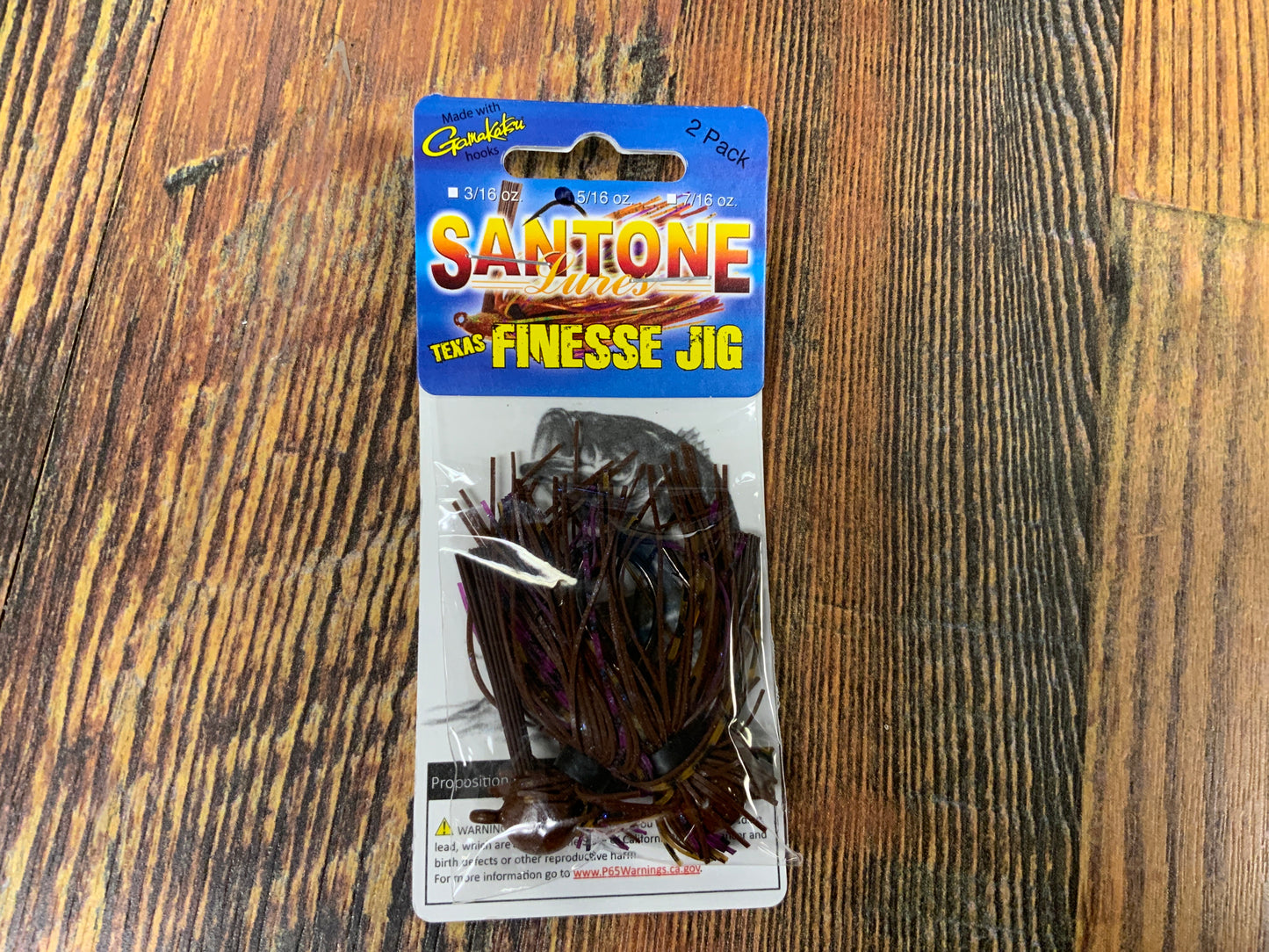 Santone Texas Finesse Jig 5/16 oz. PB&J