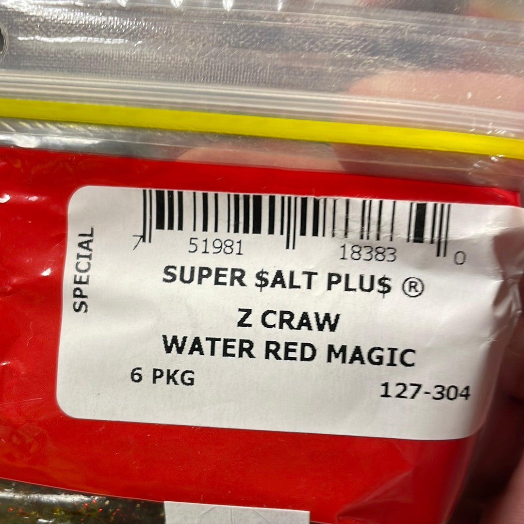 Zoom Z Craw - Watermelon Red Magic