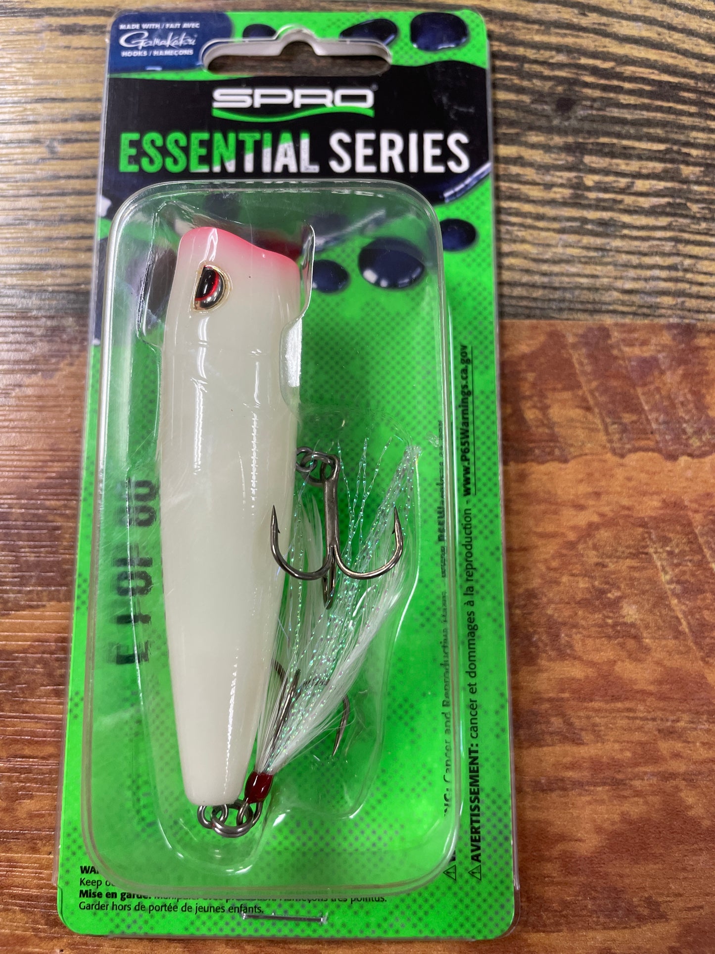 Spro E Pop 80 1/2 oz. Bone