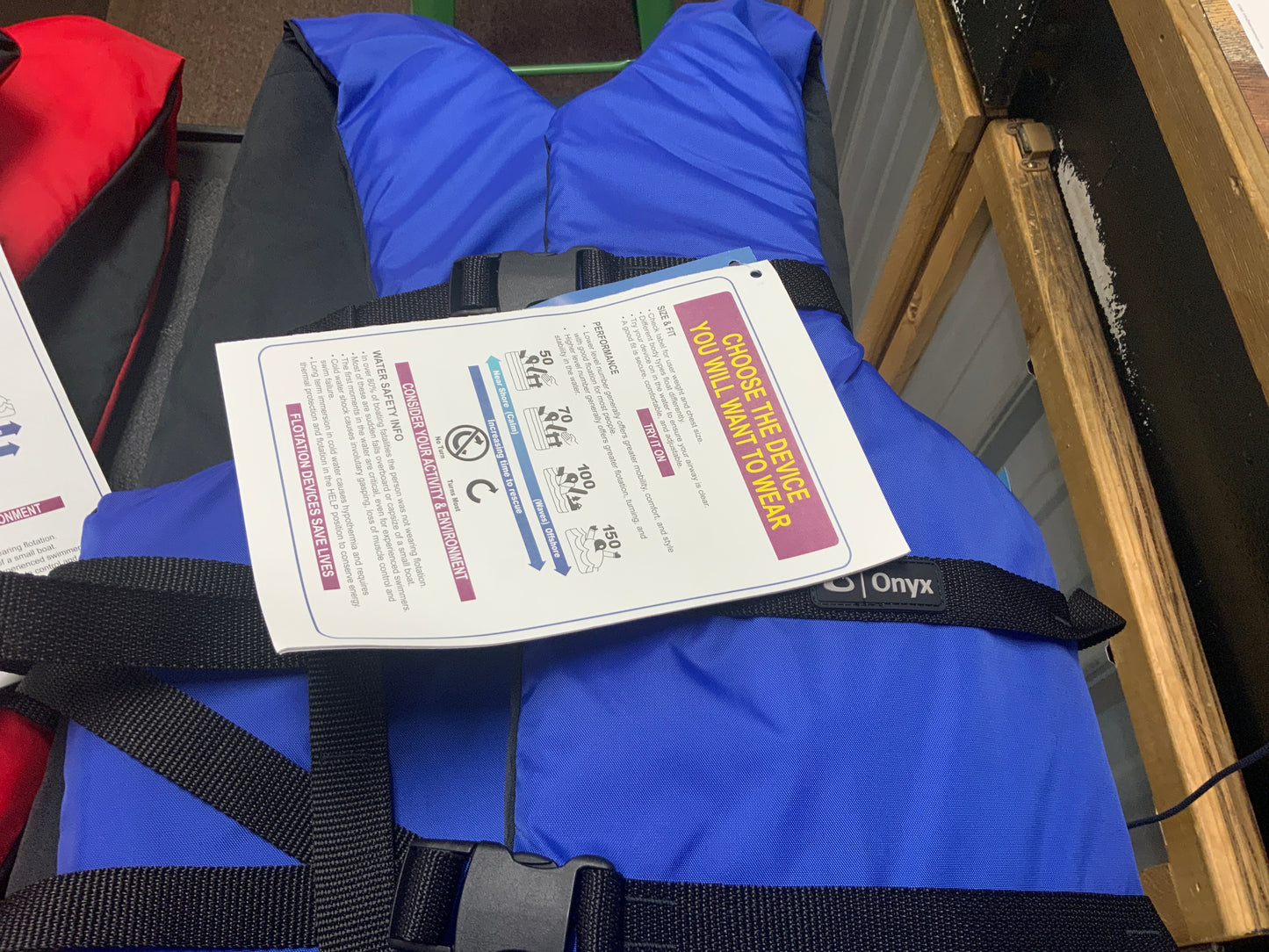 Life Preserver Adult XL 90+ lb. Chest 40 - 60”