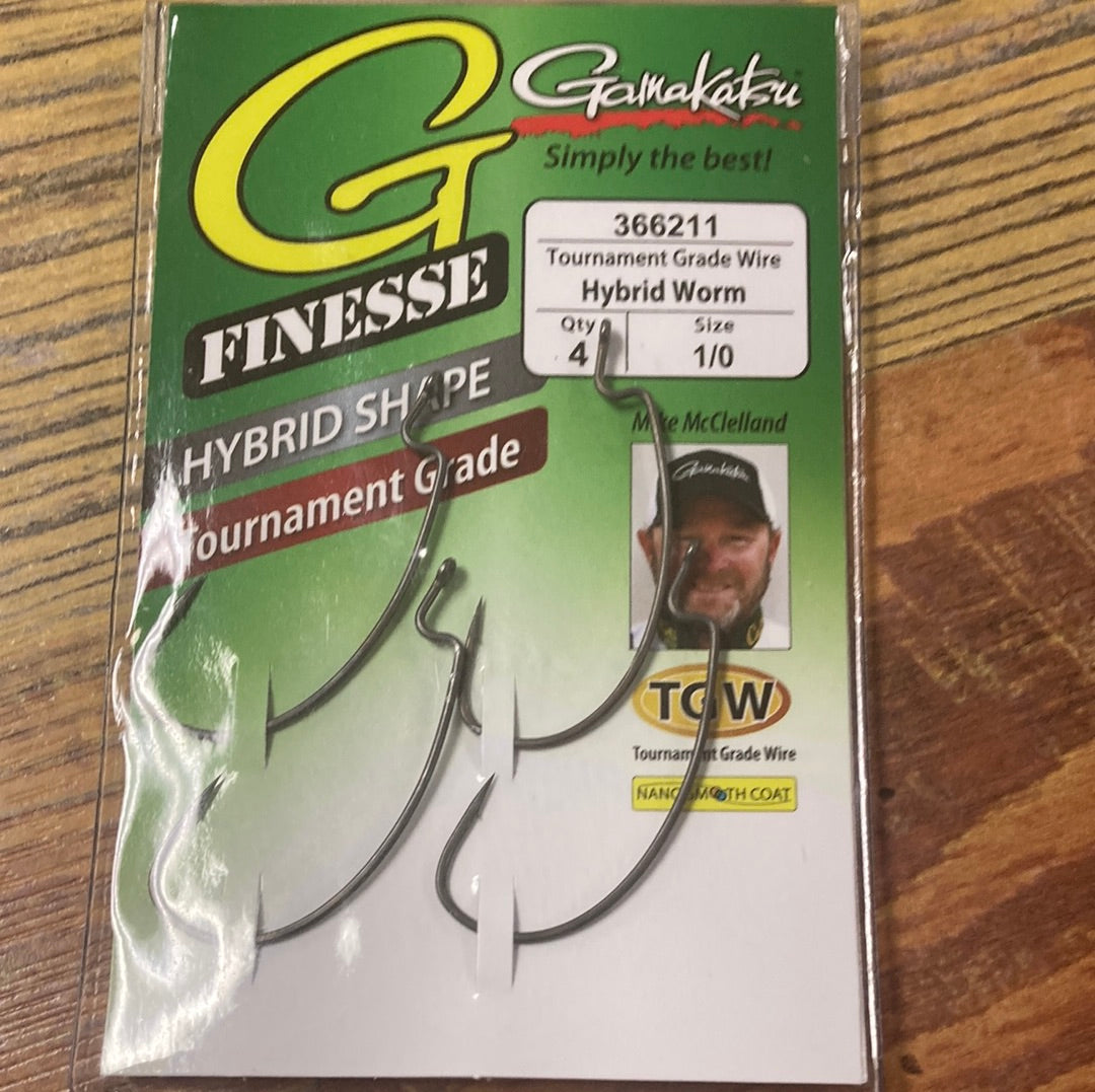 Gamakatsu Finesse Hybrid Worm Hook 1/0
