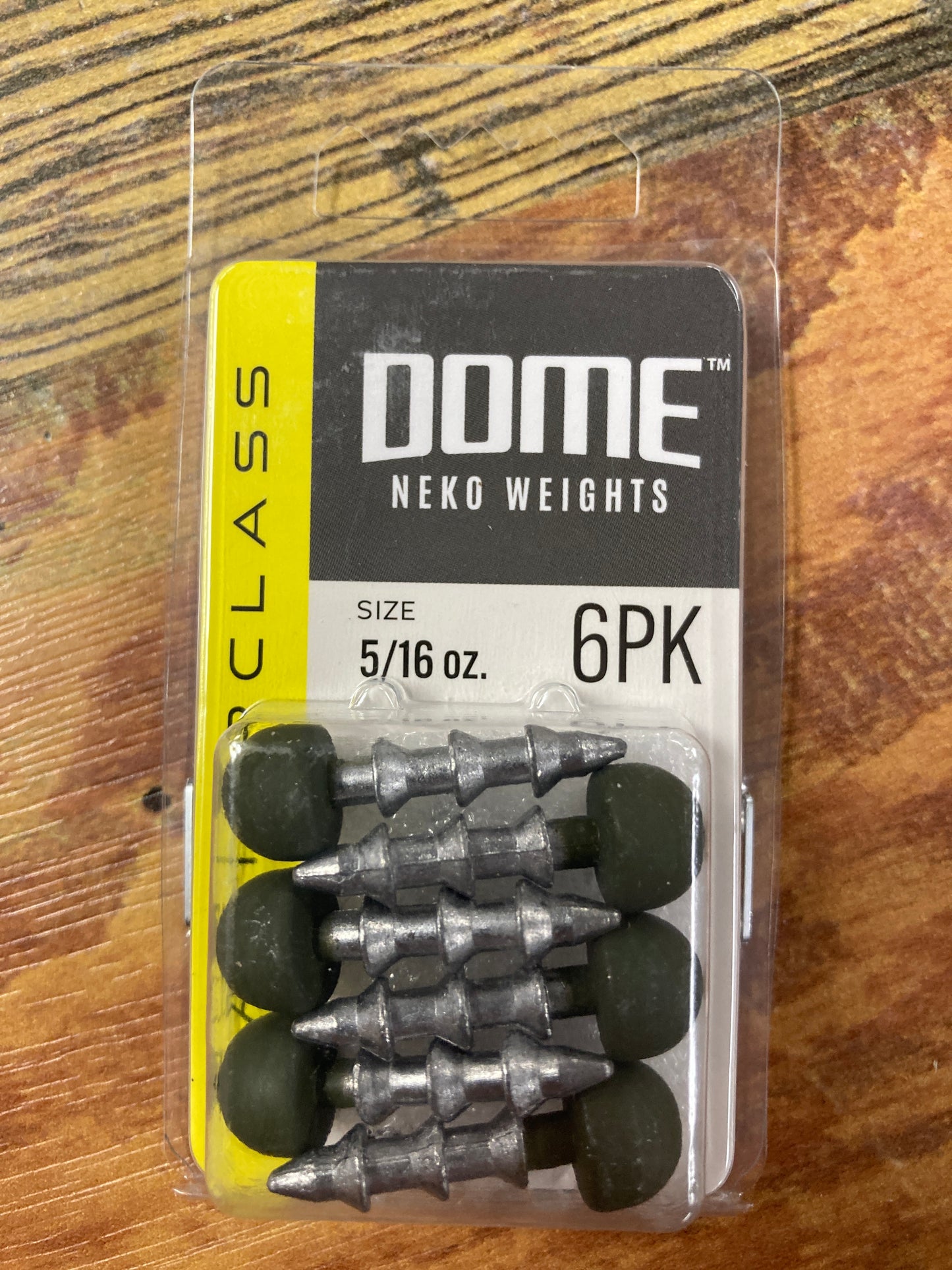 Dome Neko Weights 5/16 oz. Matte Green Pumpkin