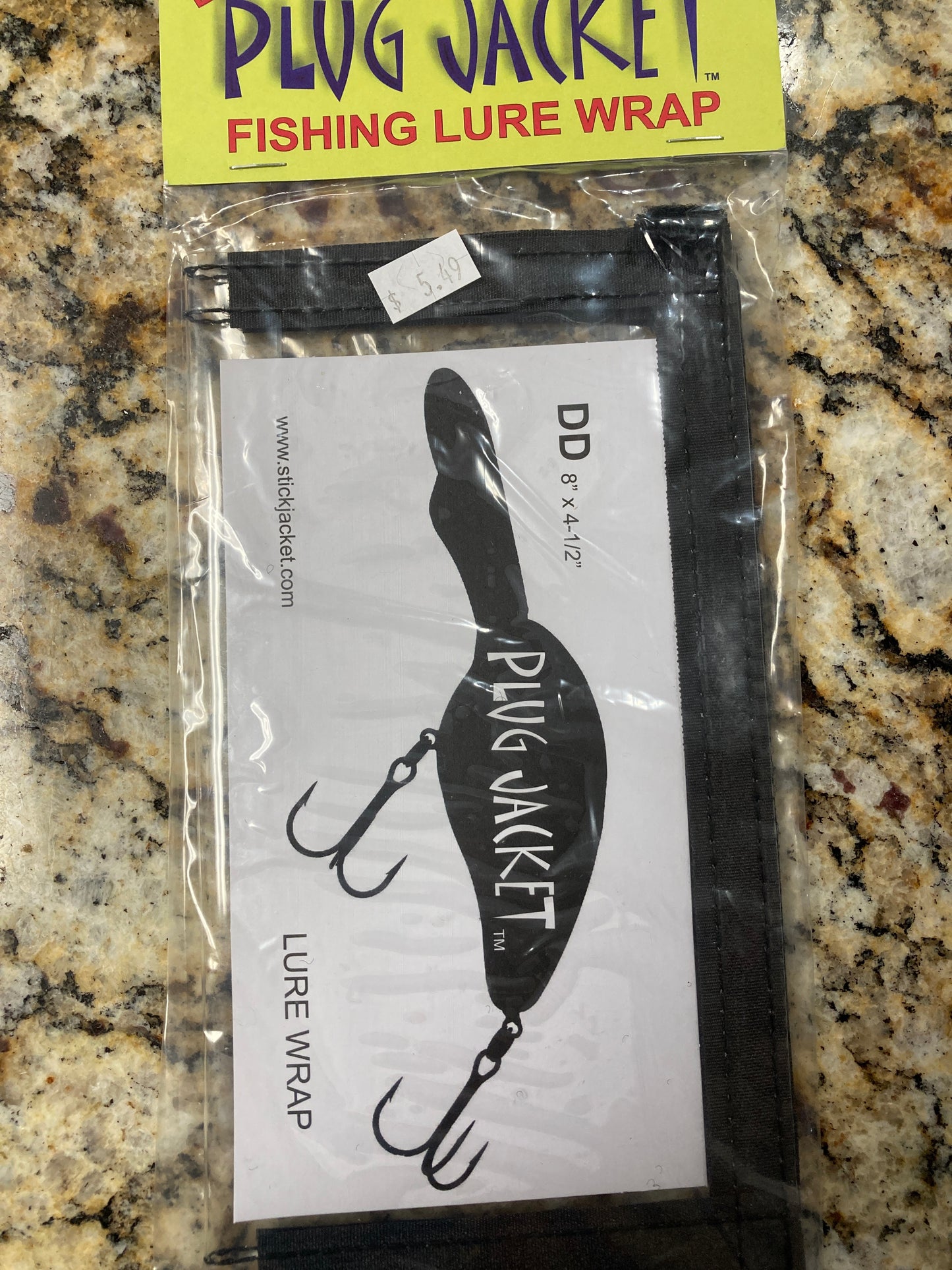 DD Plug Jacket Lure Wrap Clear