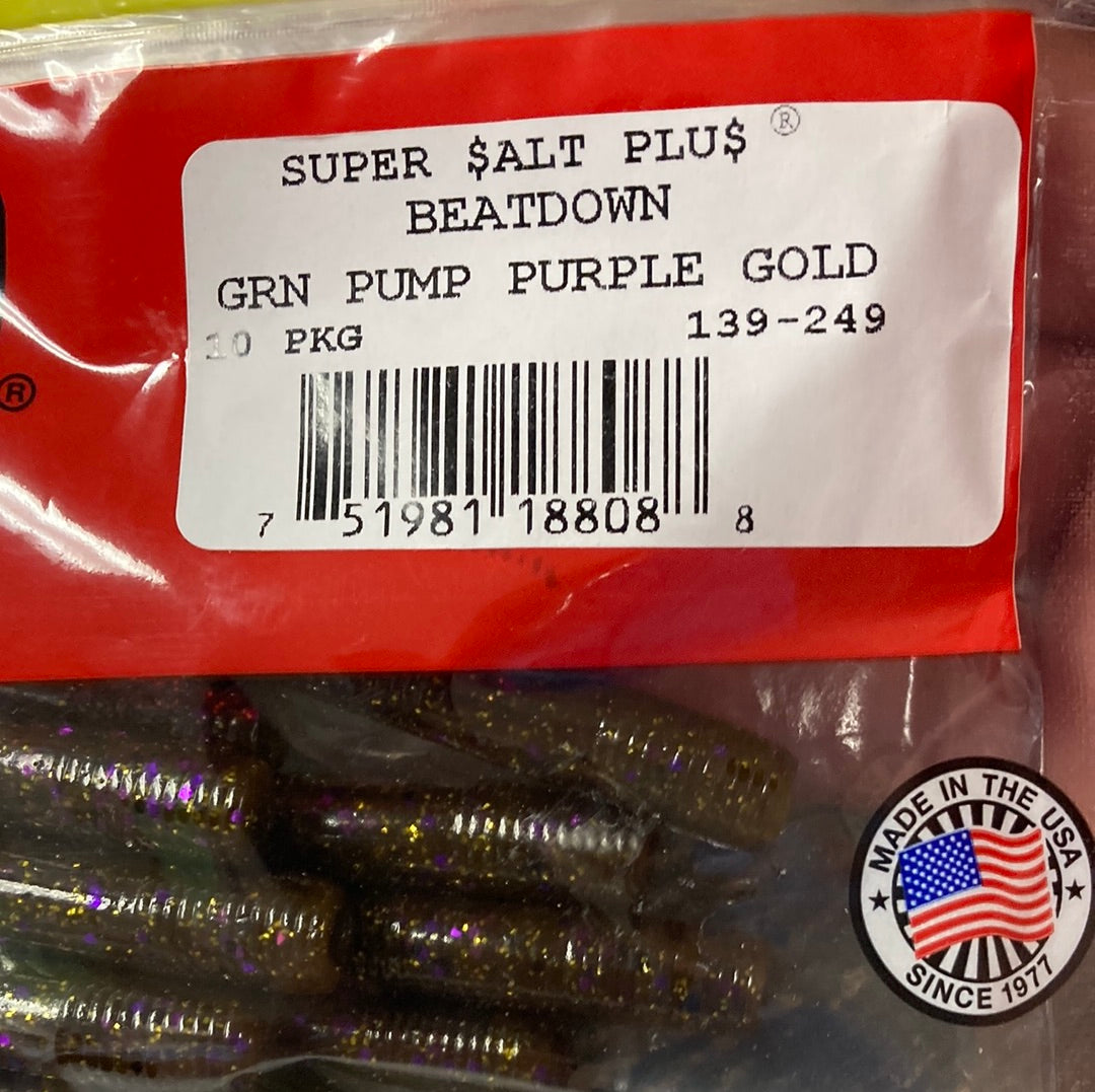 Zoom Beatdown - Green Pumpkin Purple Gold