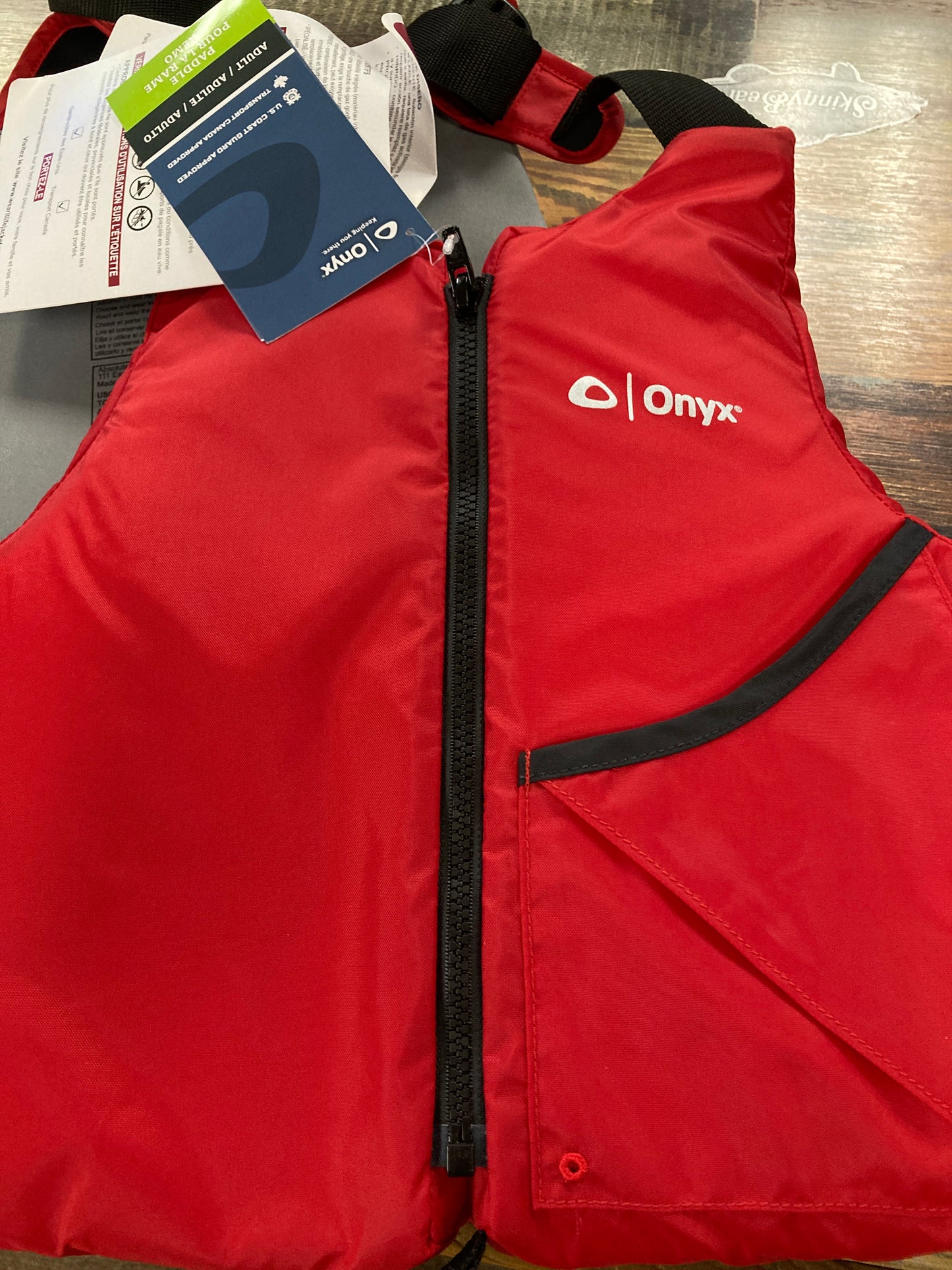 Onyx Life Jacket Adult Red