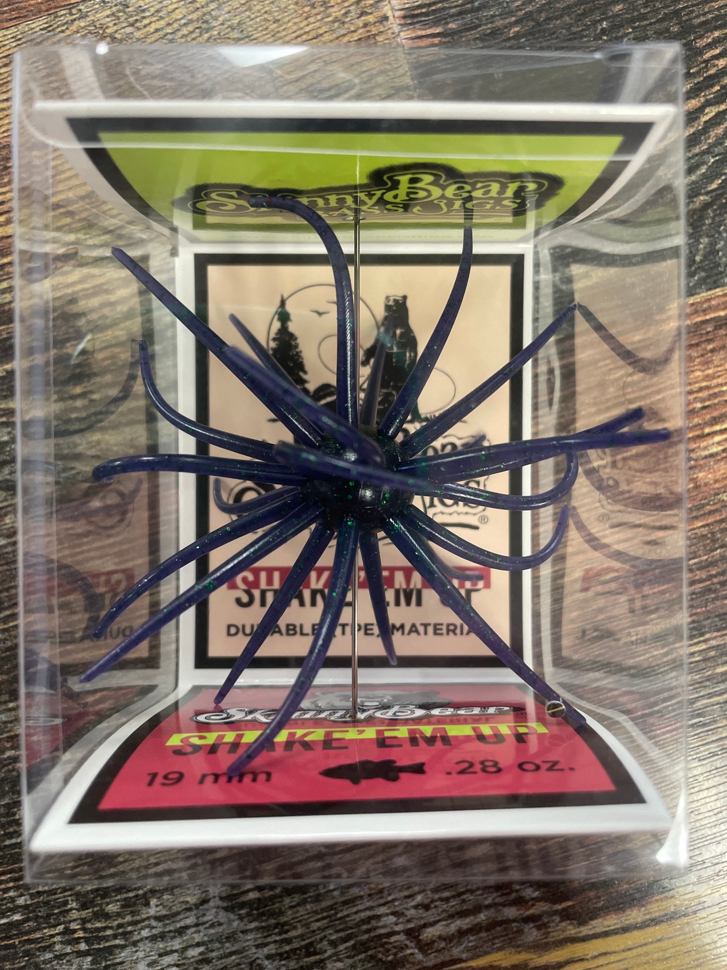 Skinny Bear Shake’em Up 19 mm Junebug. Limit 9 total per order