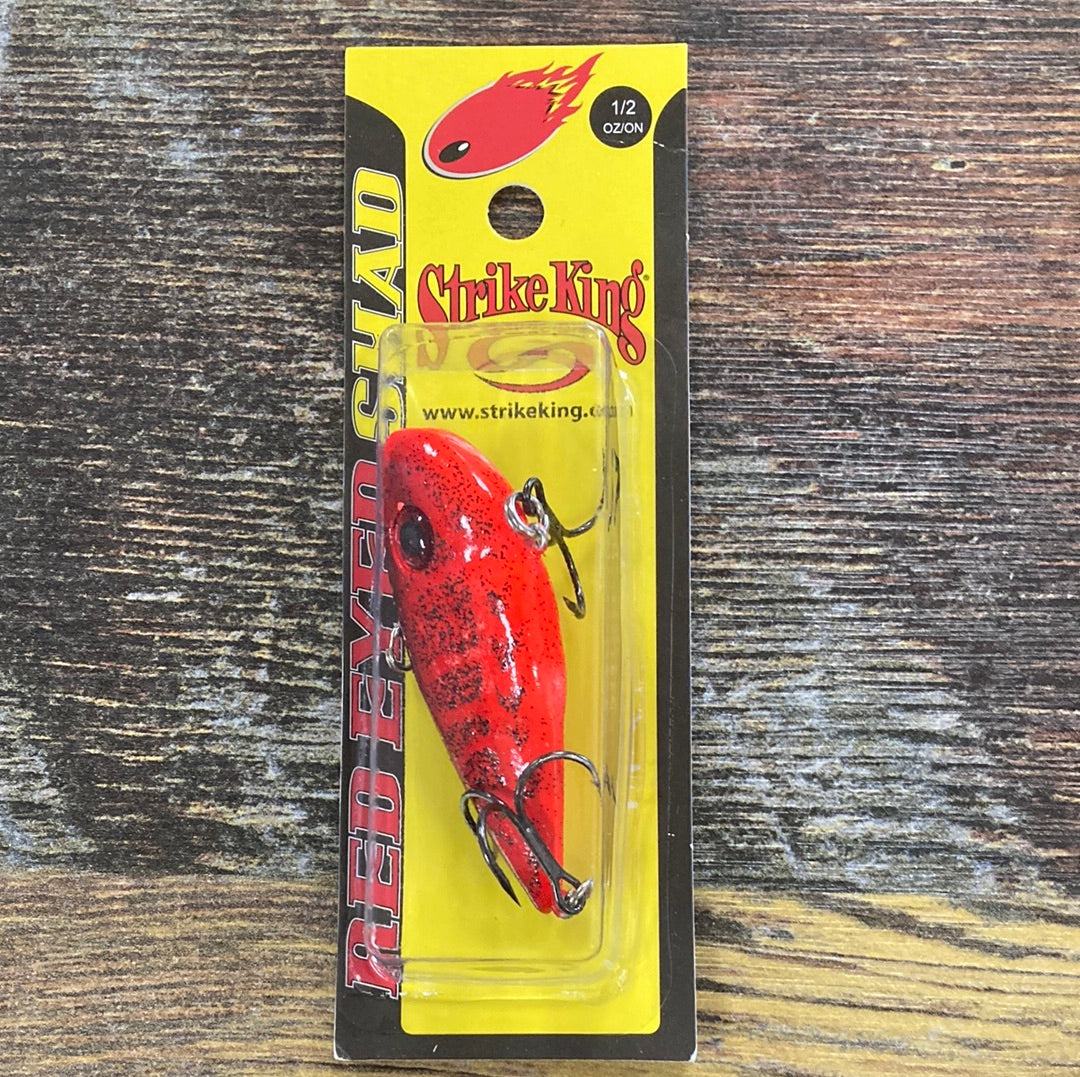Strike King Red Eyed Shad 1/2 oz. Chili Craw