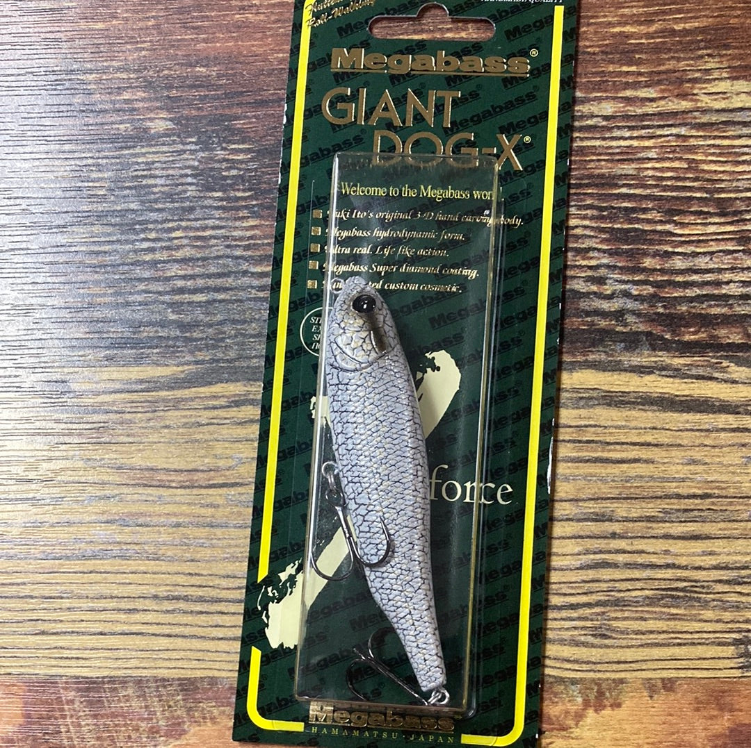 Mega Bass Giant Dog X 1/2 oz. White Python